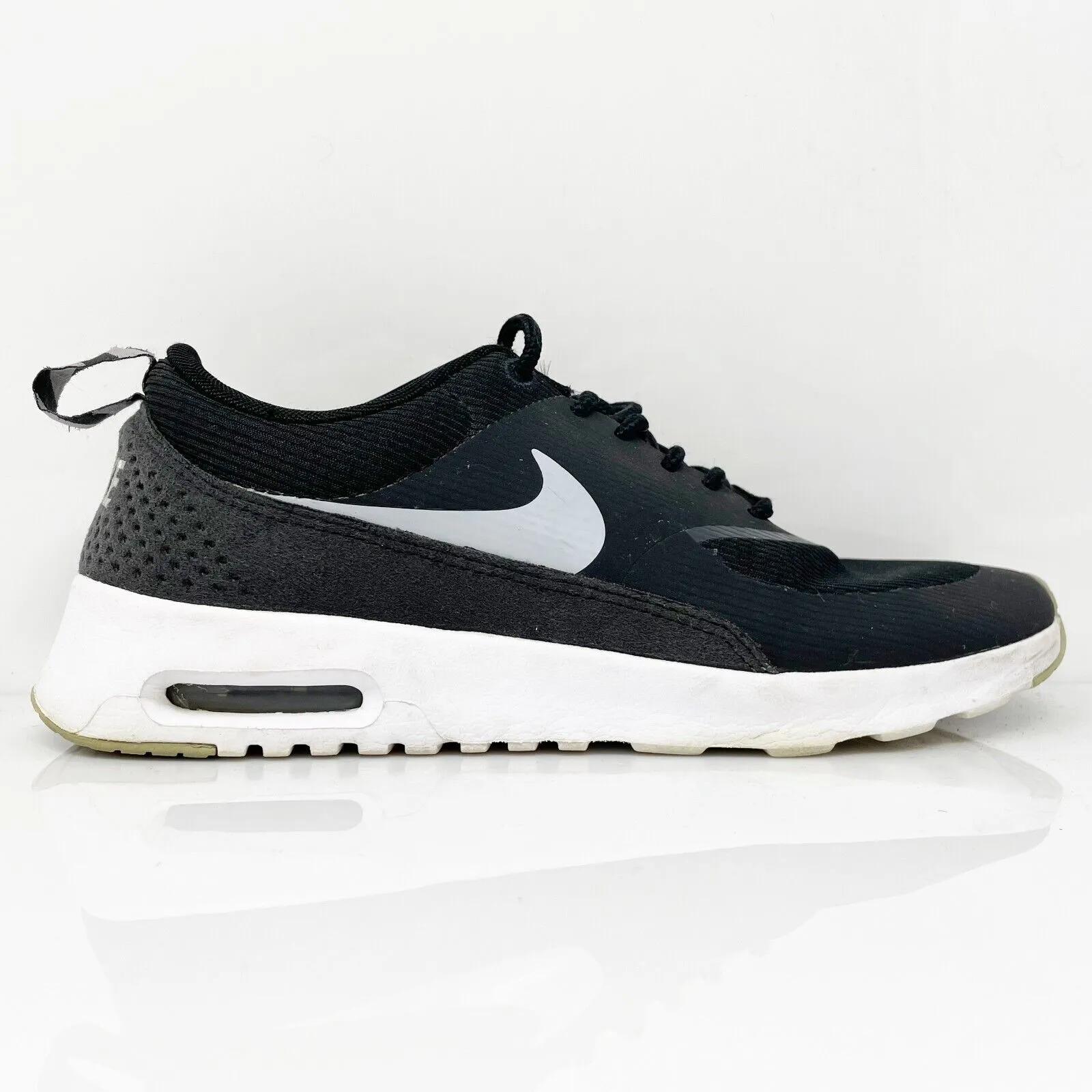 Nike Womens Air Max Thea 599409-007 Black Running Shoes Sneakers Size 7
