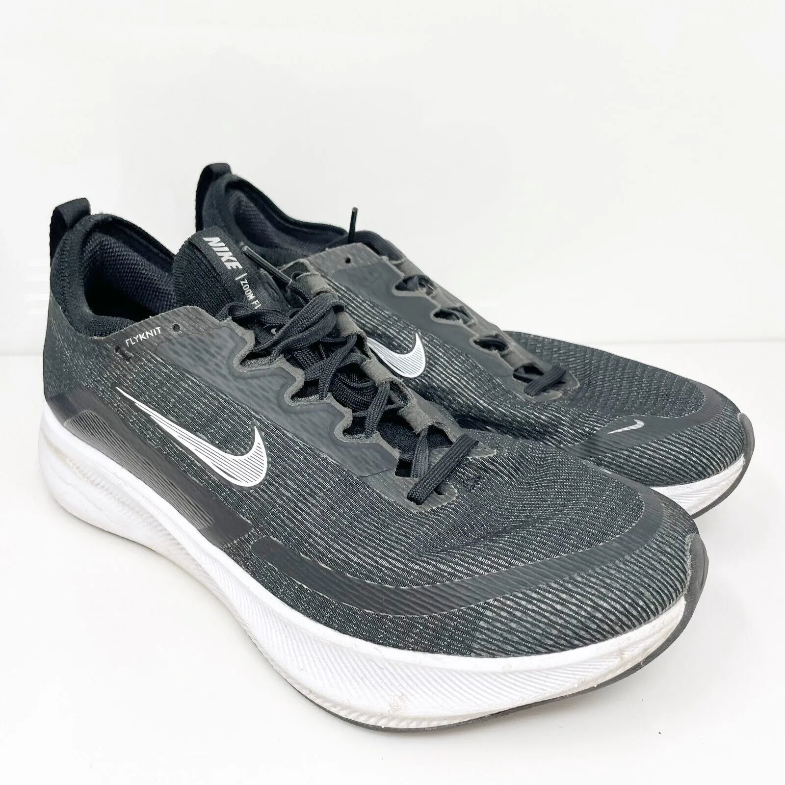 Nike Womens Air Zoom Fly 4 CT2401-001 Black Running Shoes Sneakers Size 9.5