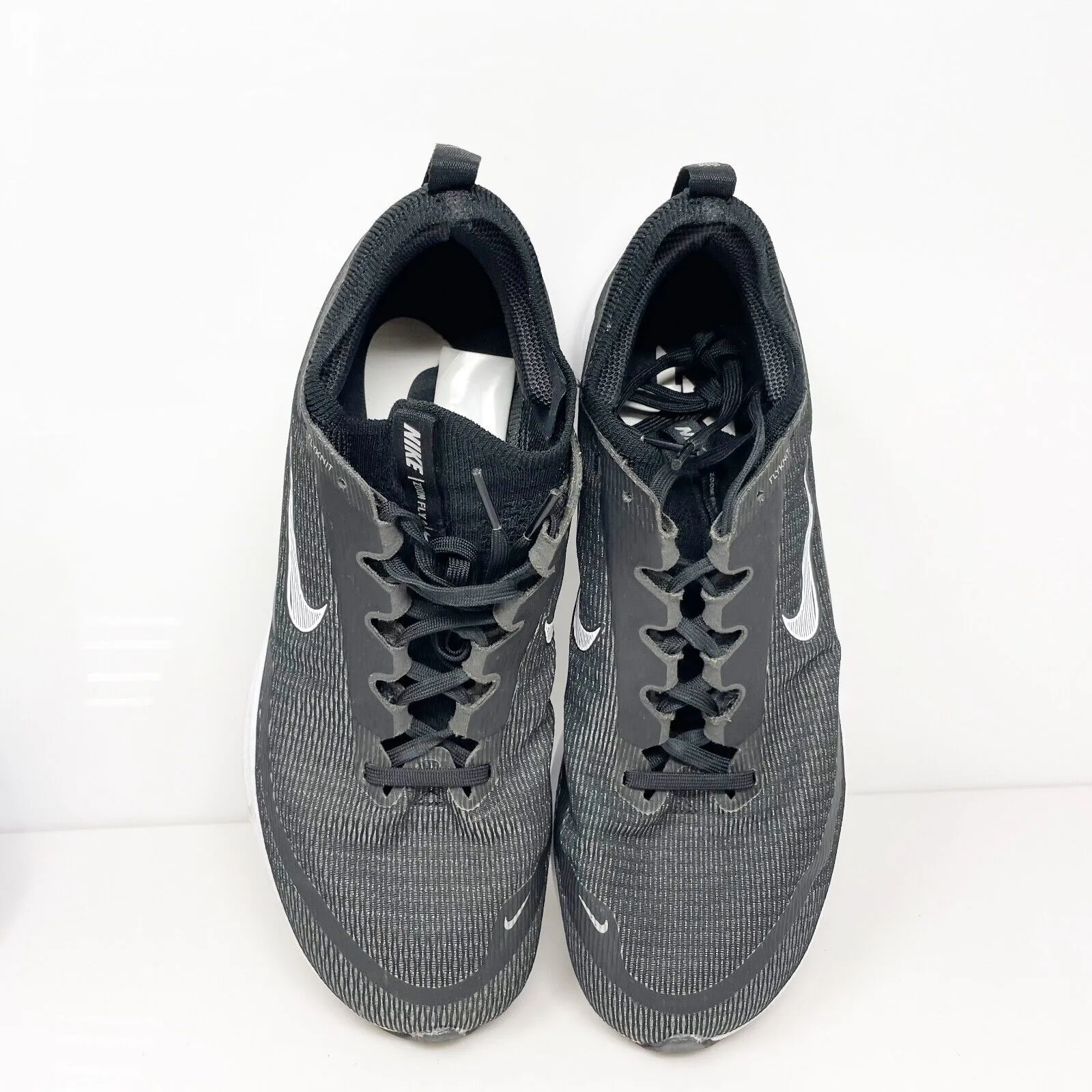 Nike Womens Air Zoom Fly 4 CT2401-001 Black Running Shoes Sneakers Size 9.5