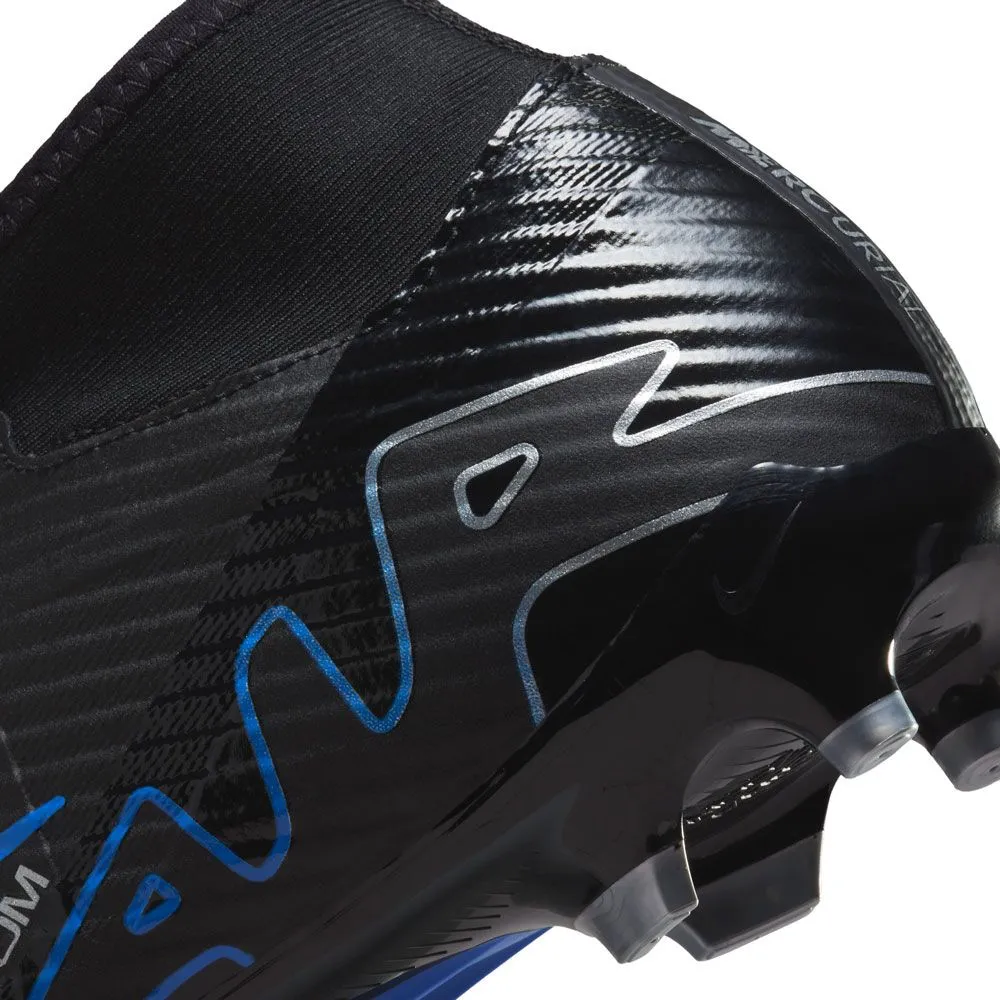 Nike Zoom Mercurial Superfly 9 Academy FG Soccer Cleats | Black Pack