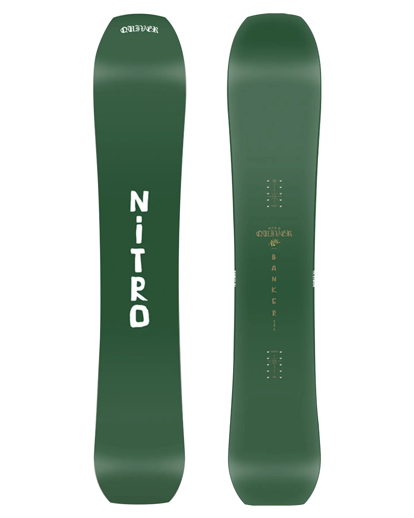 Nitro Banker Snowboard - 2025 | Shop Snowboards at Trojan Wake Ski Snow & Snow Skiers Warehouse