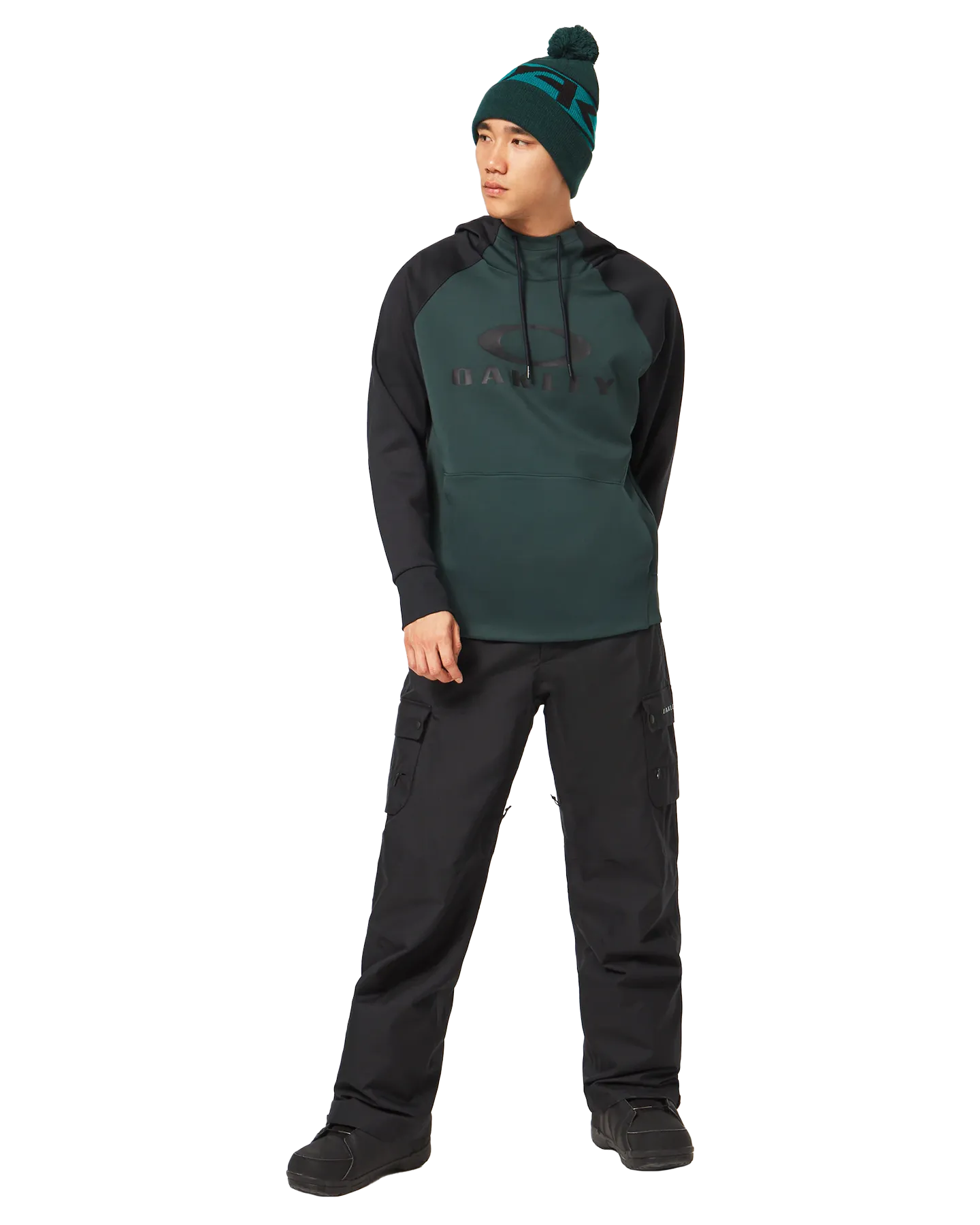 Oakley Pivot Cargo Shell Pant - Blackout - 2024 | Shop Snow Pants & Suits at Trojan Wake Ski Snow & Snow Skiers Warehous