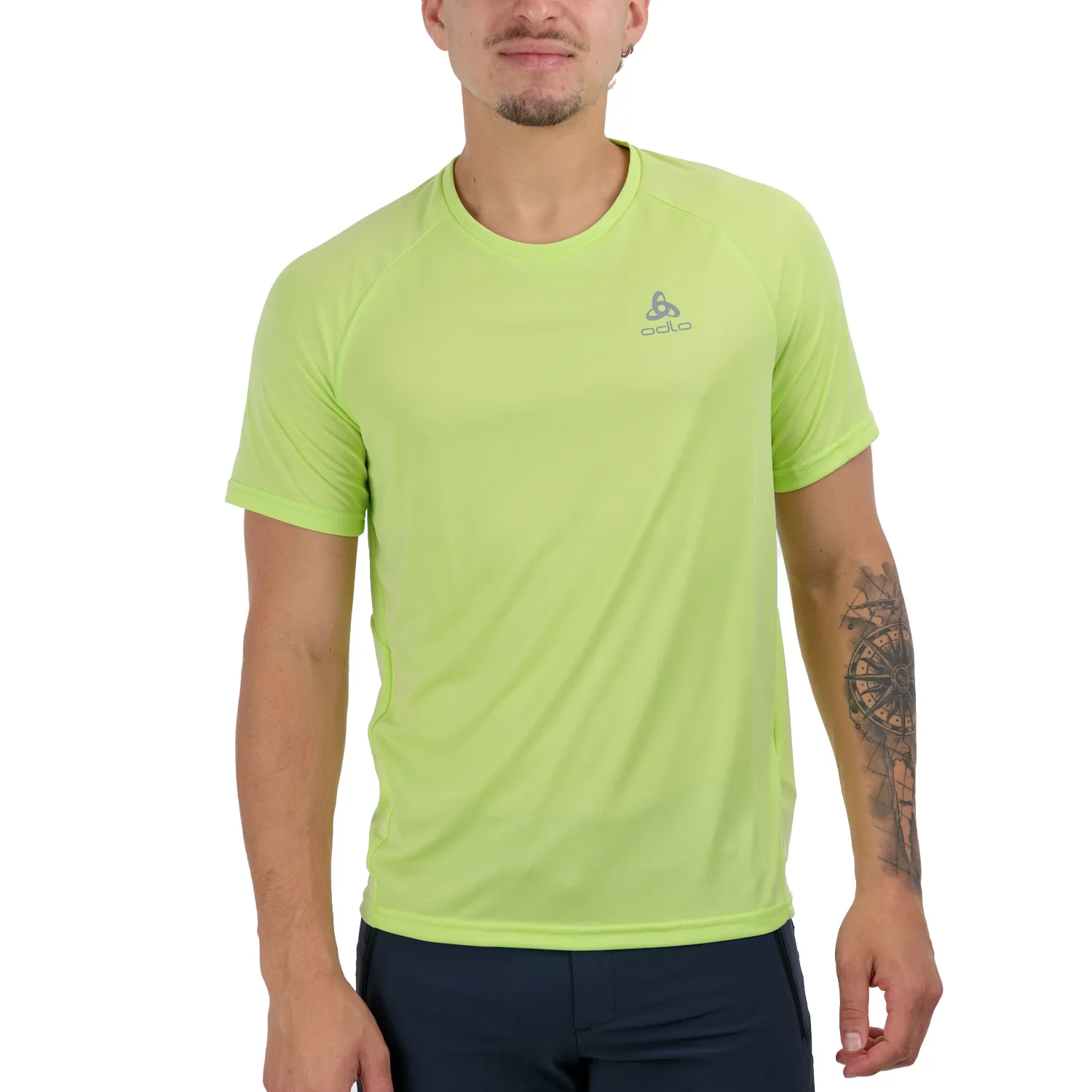 Odlo Crew Essential Chill-Tec Maglietta  Sharp Green