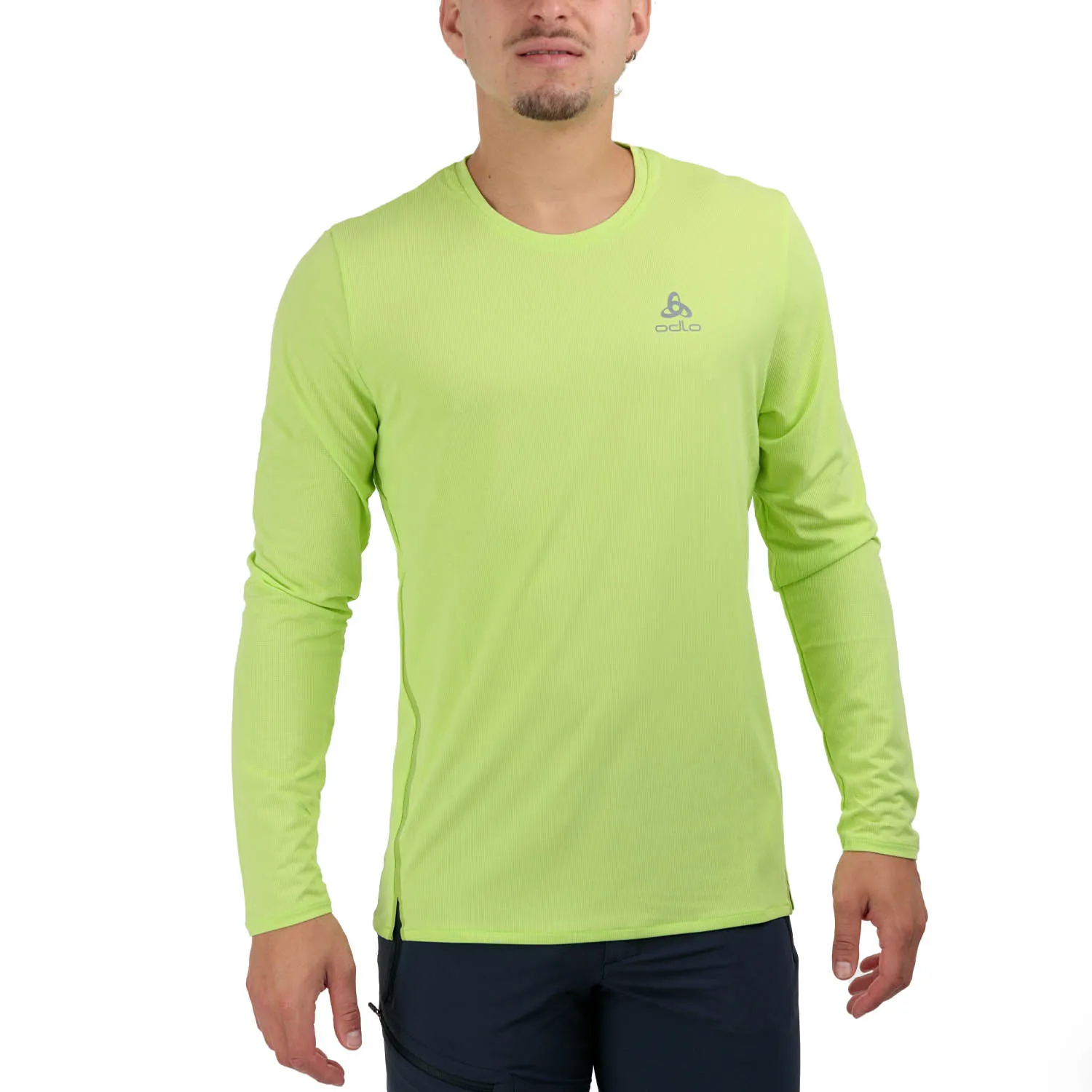 Odlo Crew Zeroweight Chill-Tec Maglia  Sharp Green