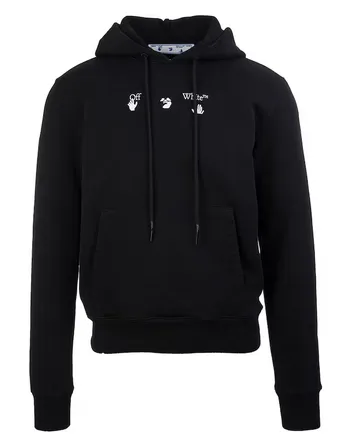 OFF-WHITE Bolt Arrows Hoodie Black