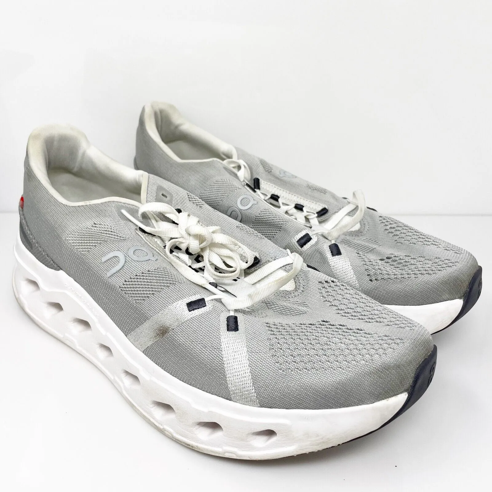 On Mens Cloudeclipse Gray Running Shoes Sneakers Size 11.5