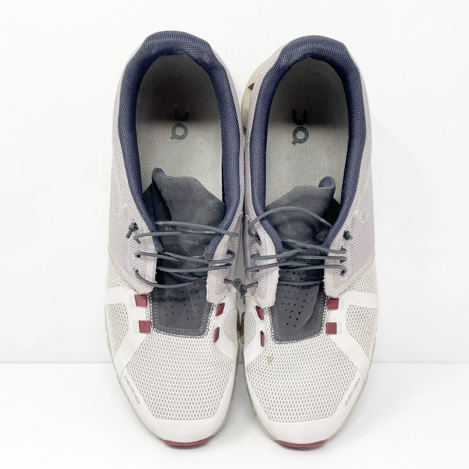 On Womens Cloud 5 White Running Shoes Sneakers Size 11