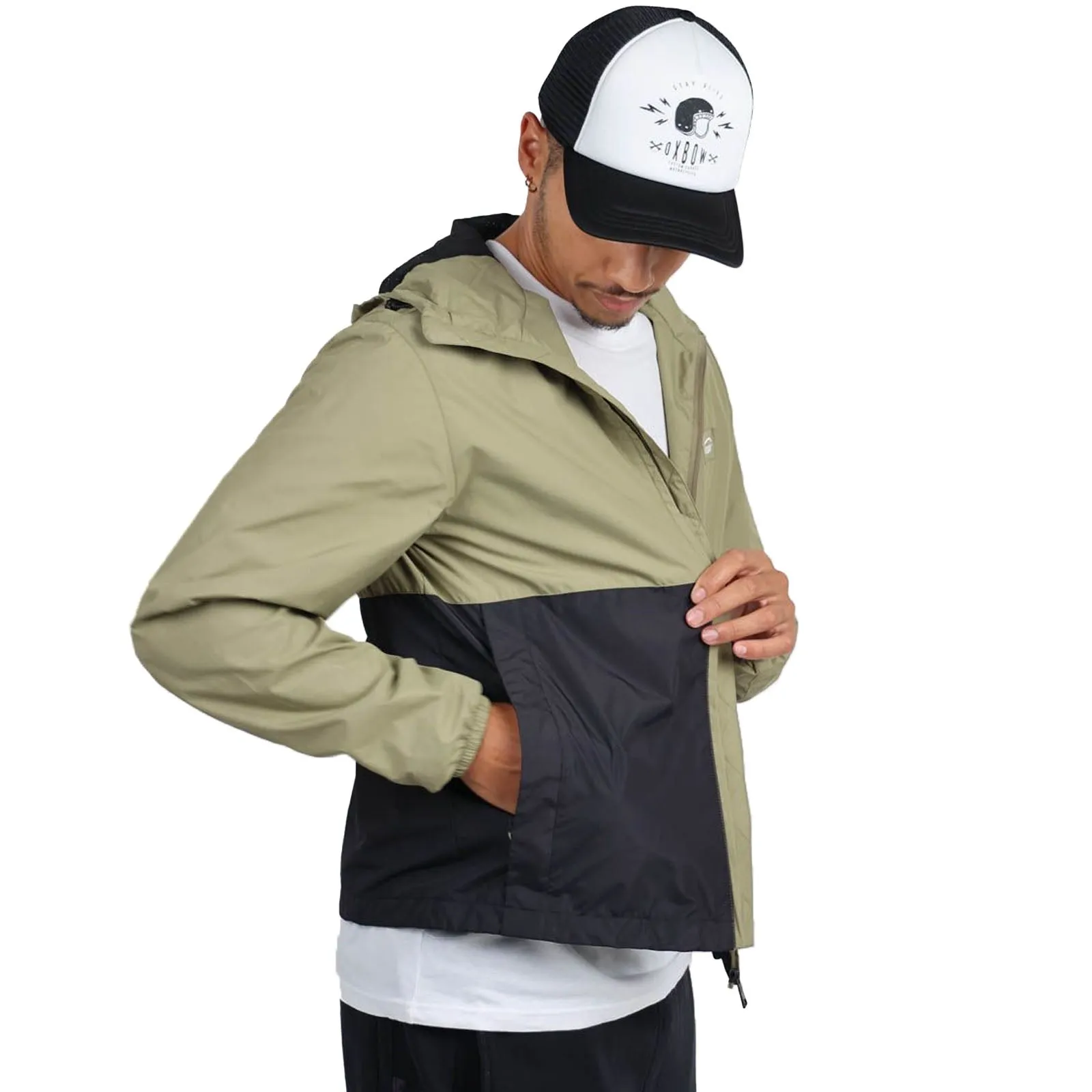 OXBOW Unisex Joaquim Colourblock Windbreaker Jacket