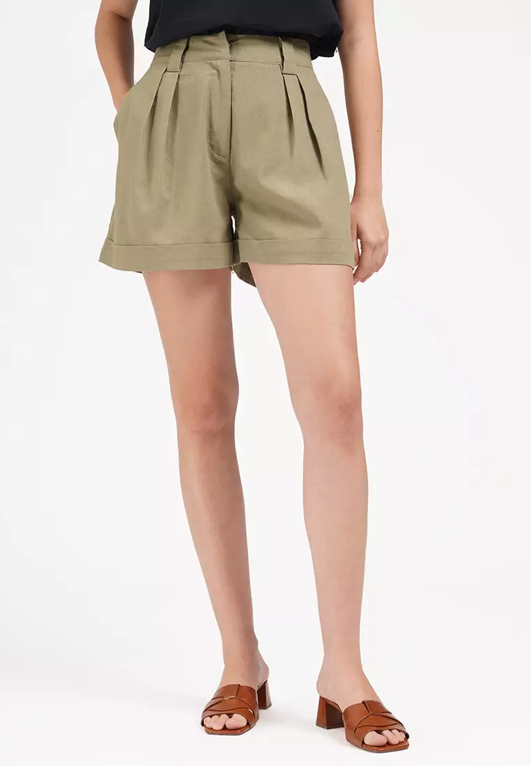 OXGN Linen Shorts