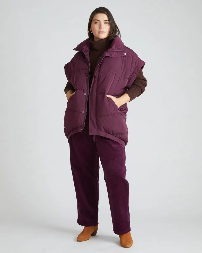 Paparazzi Puffer Vest - Acai