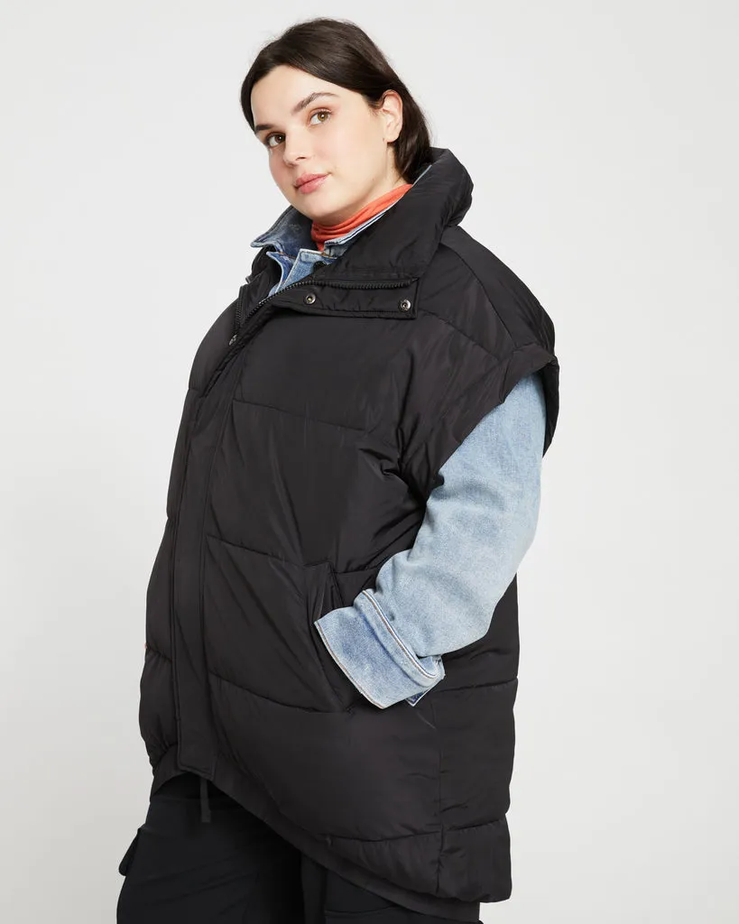 Paparazzi Puffer Vest - Black