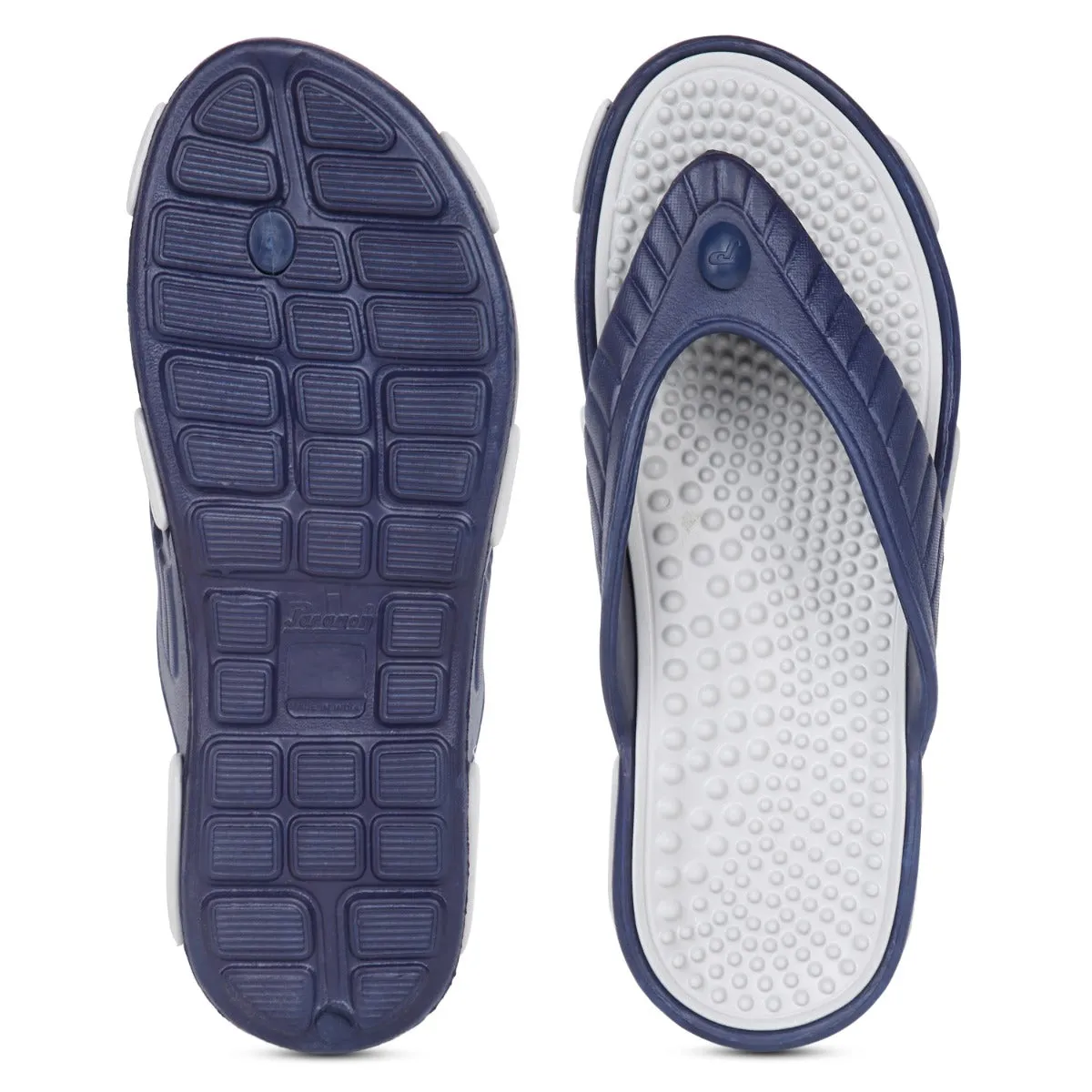 Paragon EVK3404G Men Stylish Lightweight Flipflops | Comfortable with Anti skid soles | Casual & Trendy Slippers | Indoor & Outd