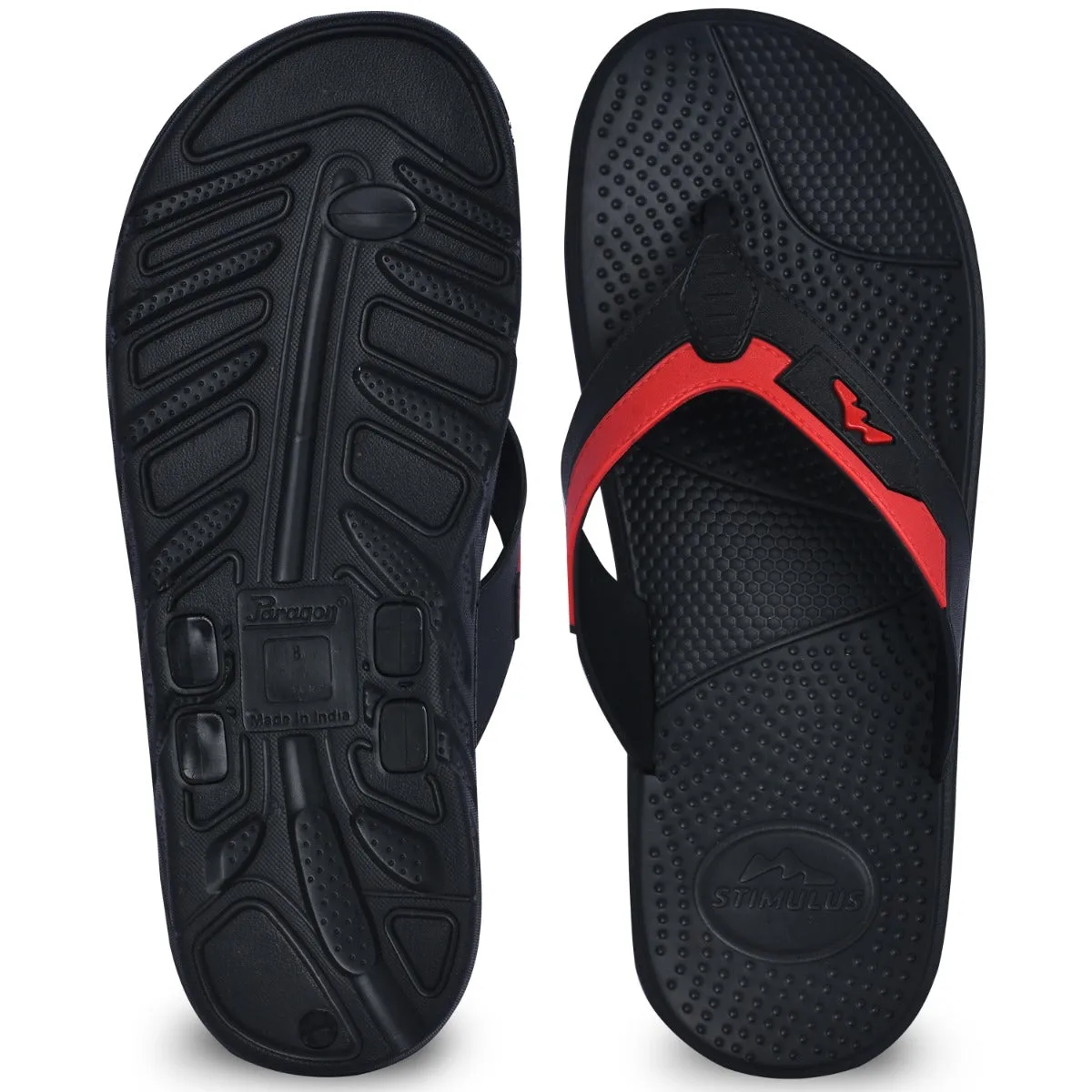 Paragon EVK3406G Men Stylish Lightweight Flipflops | Casual & Comfortable Daily-wear Slippers for Indoor & Outdoor | For Everyda