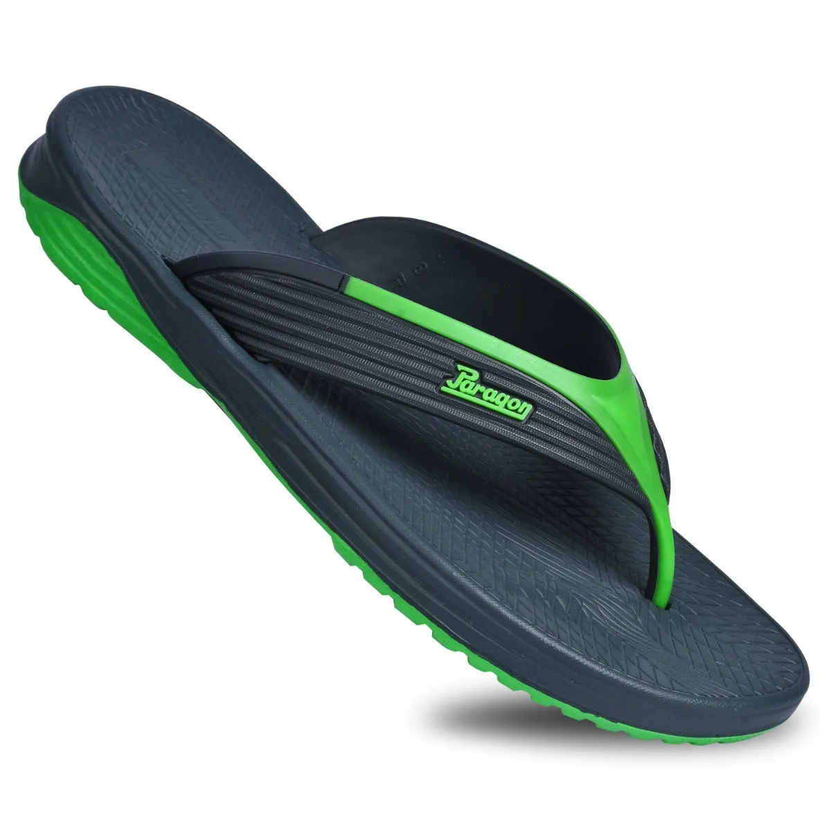 Paragon EVK3409G Men Stylish Lightweight Flipflops | Casual & Comfortable Daily-wear Slippers for Indoor & Outdoor | For Everyda