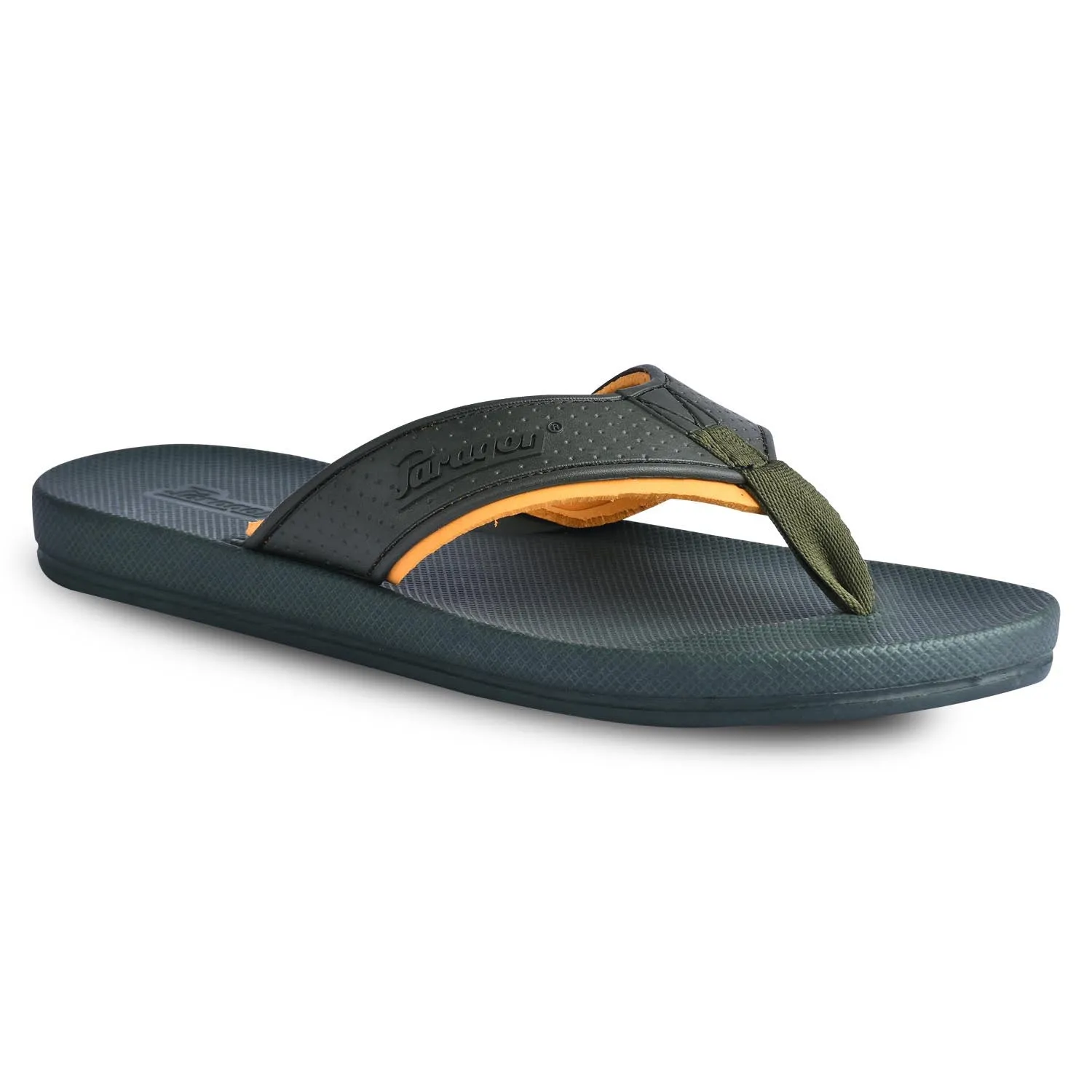 Paragon EVK3413G Men Stylish Lightweight Flipflops | Casual & Comfortable Daily-wear Slippers for Indoor & Outdoor | For Everyda