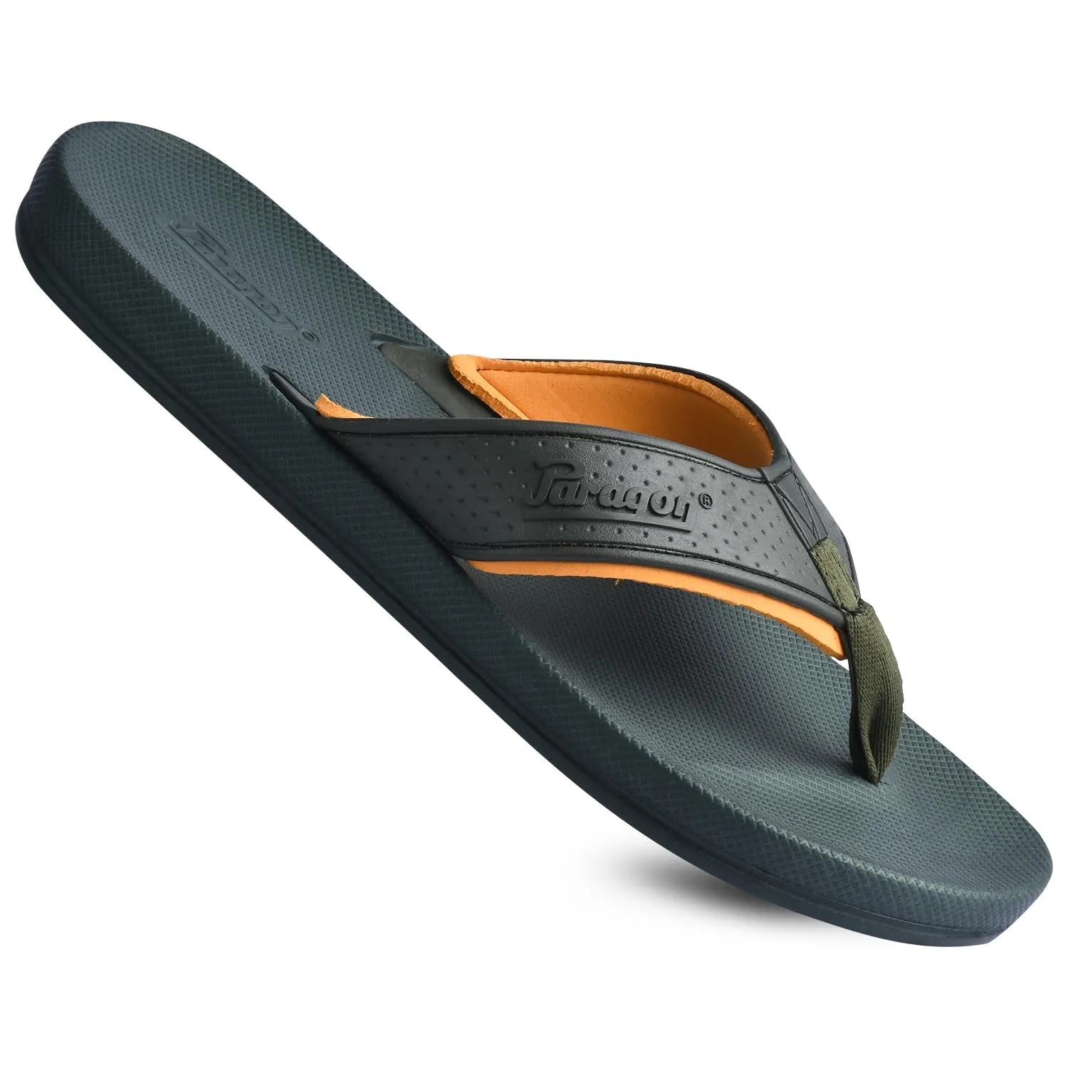 Paragon EVK3413G Men Stylish Lightweight Flipflops | Casual & Comfortable Daily-wear Slippers for Indoor & Outdoor | For Everyda