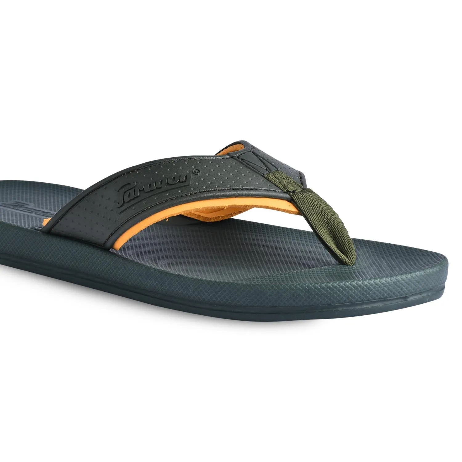 Paragon EVK3413G Men Stylish Lightweight Flipflops | Casual & Comfortable Daily-wear Slippers for Indoor & Outdoor | For Everyda