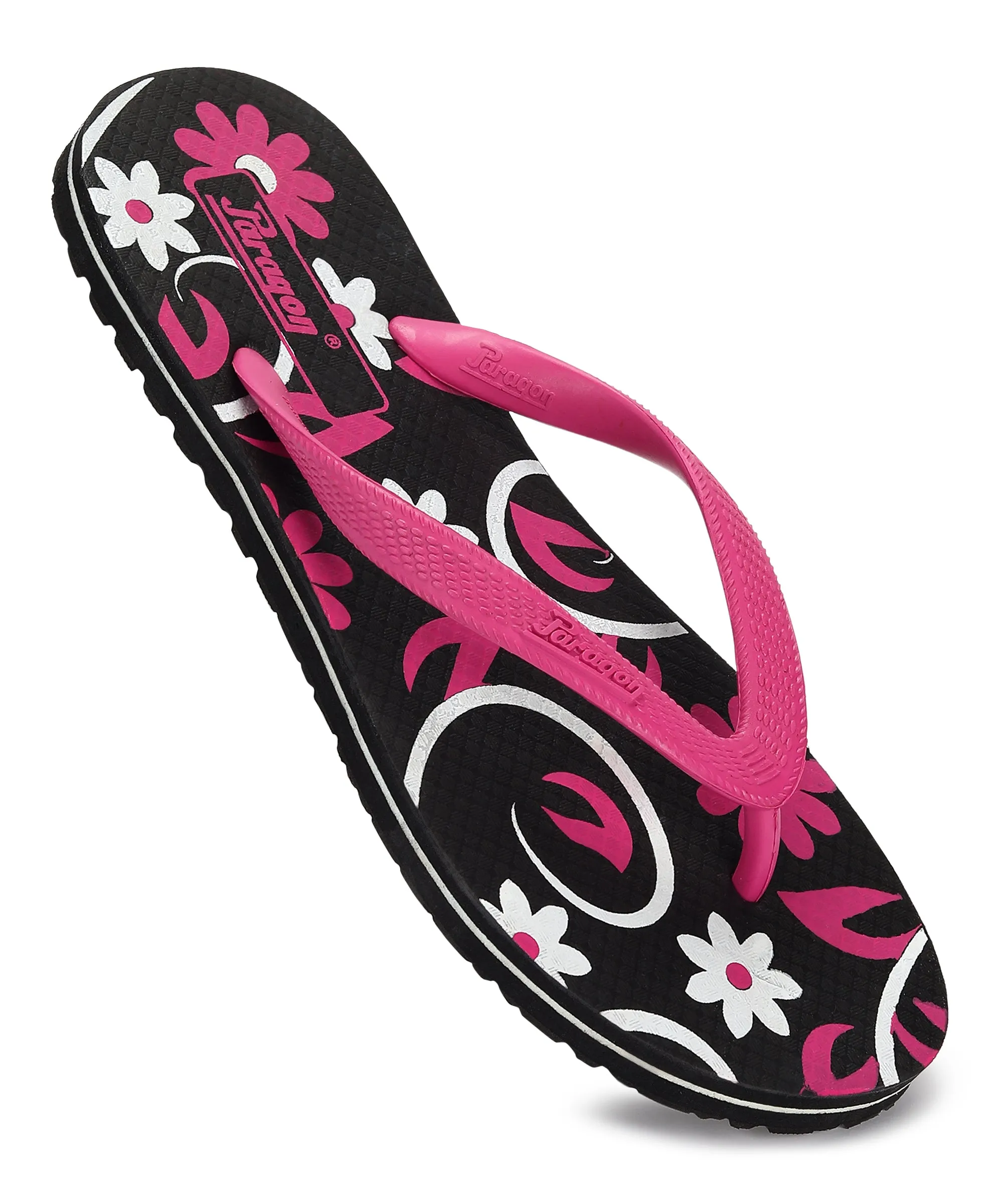 Paragon HWK3737L Women Stylish Lightweight Flipflops | Comfortable with Anti skid soles | Casual & Trendy Slippers | Indoor & Ou