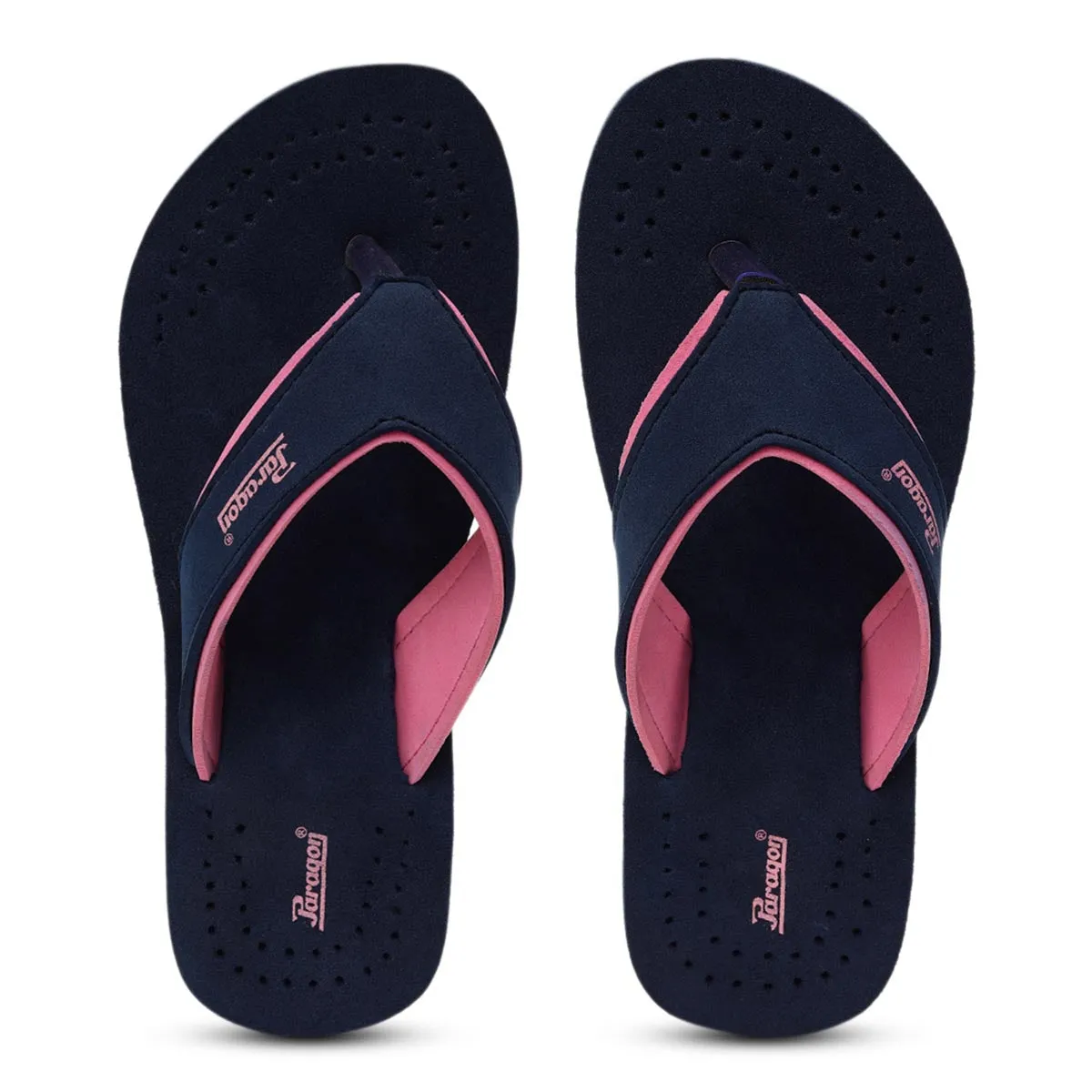 Paragon K3300L Women Stylish Lightweight Flipflops | Comfortable with Anti skid soles | Casual & Trendy Slippers | Indoor & Outd