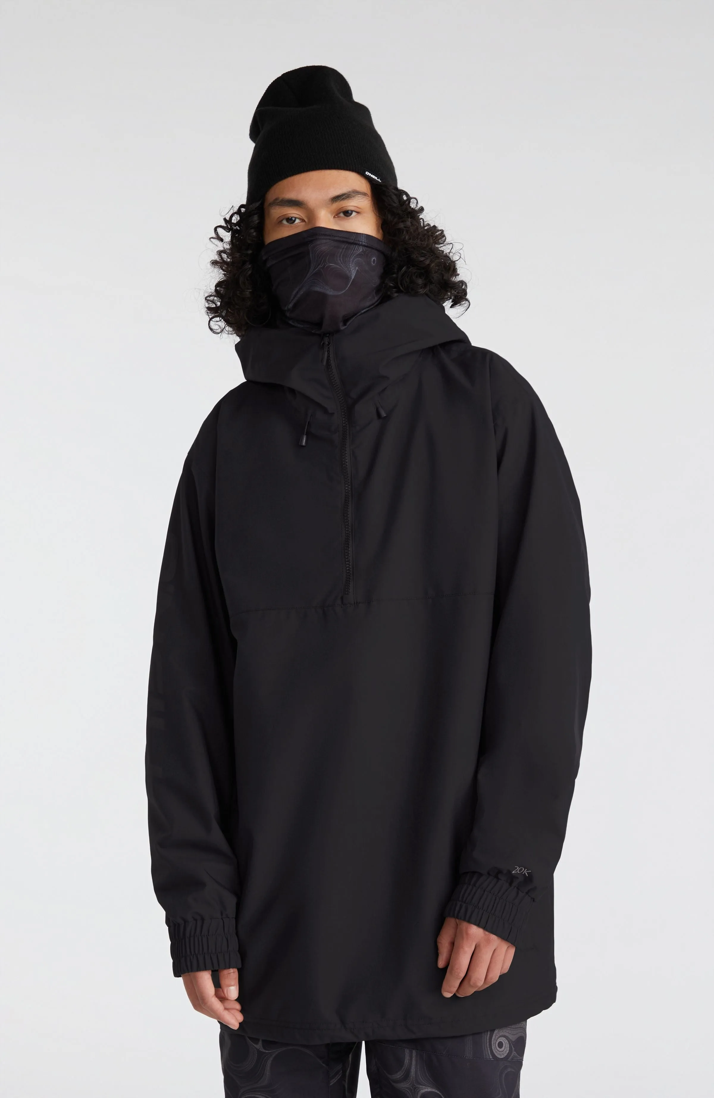 Park Anorak Snow Jacket | Black Out