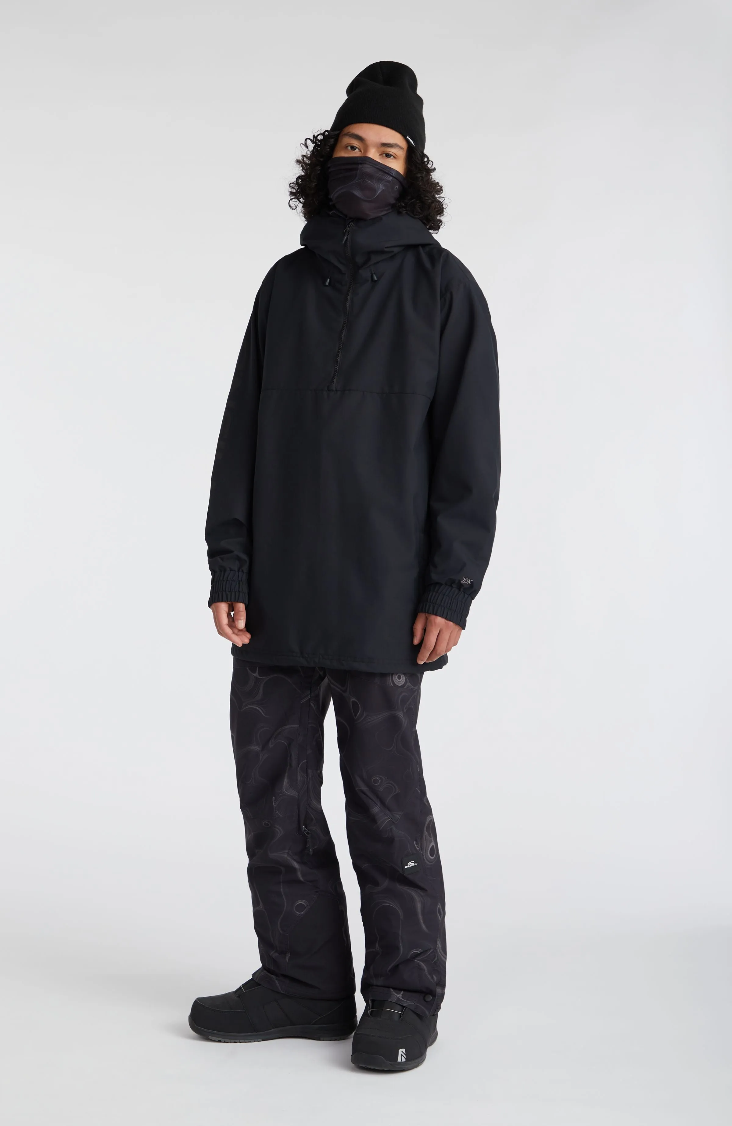 Park Anorak Snow Jacket | Black Out