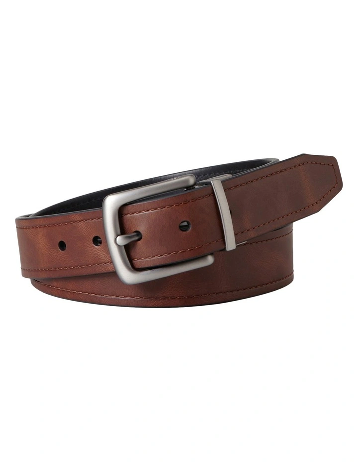 Parker Brown Reversible Belt