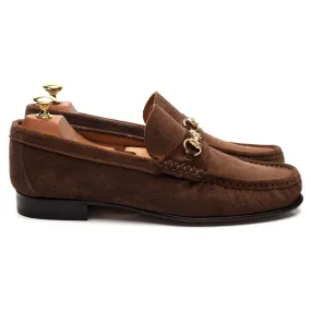 'Parma' Brown Suede Loafers UK 9.5 EU 43.5