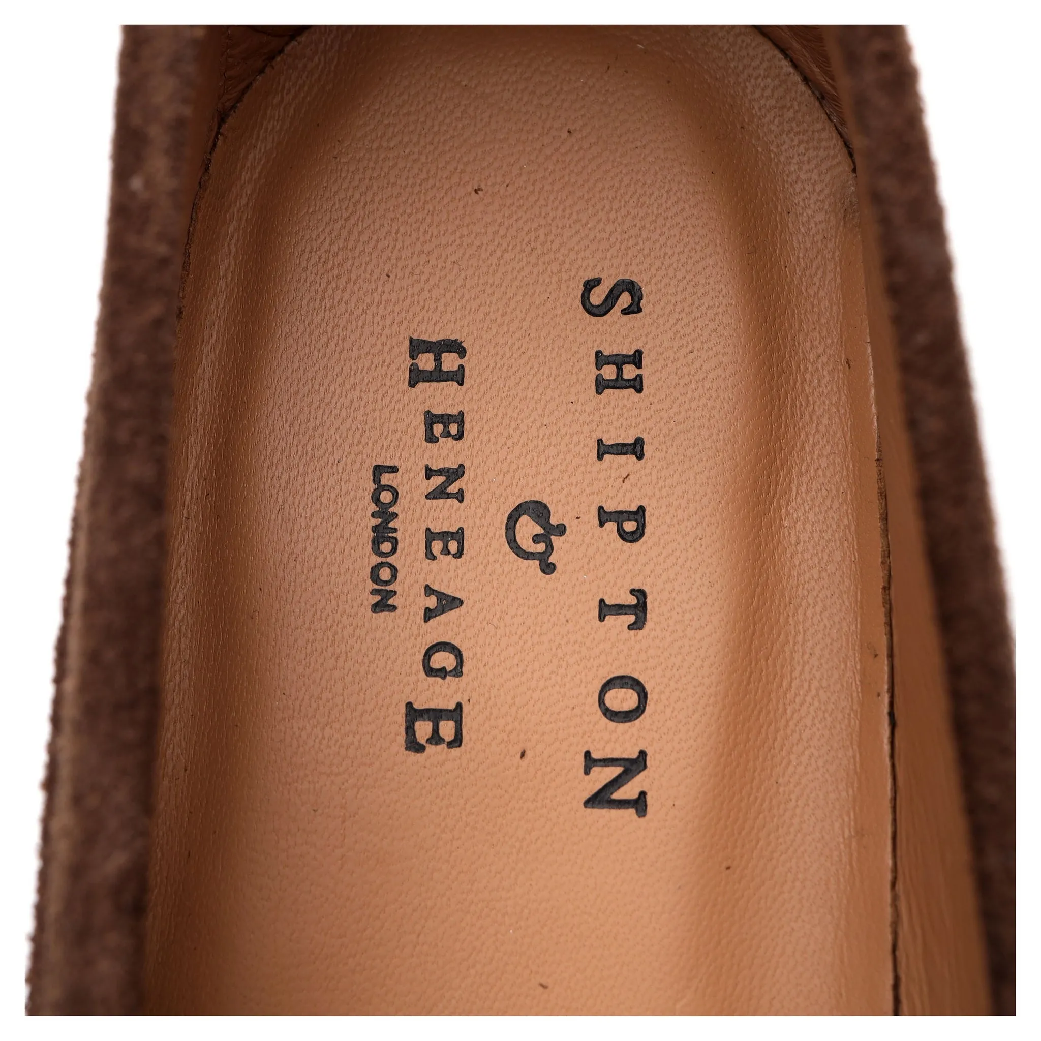 'Parma' Brown Suede Loafers UK 9.5 EU 43.5