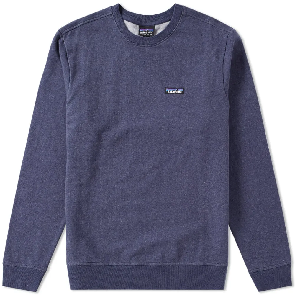 Patagonia P-6 Label Crew SweatNavy Blue