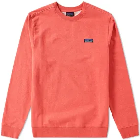 Patagonia P-6 Label Crew SweatSpiced Coral