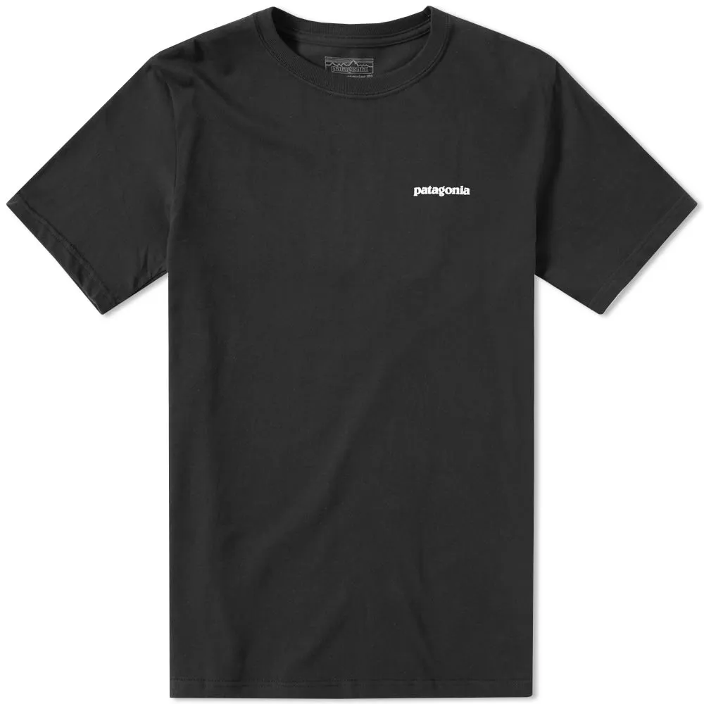 Patagonia P-6 Logo Pocket TeeBlack