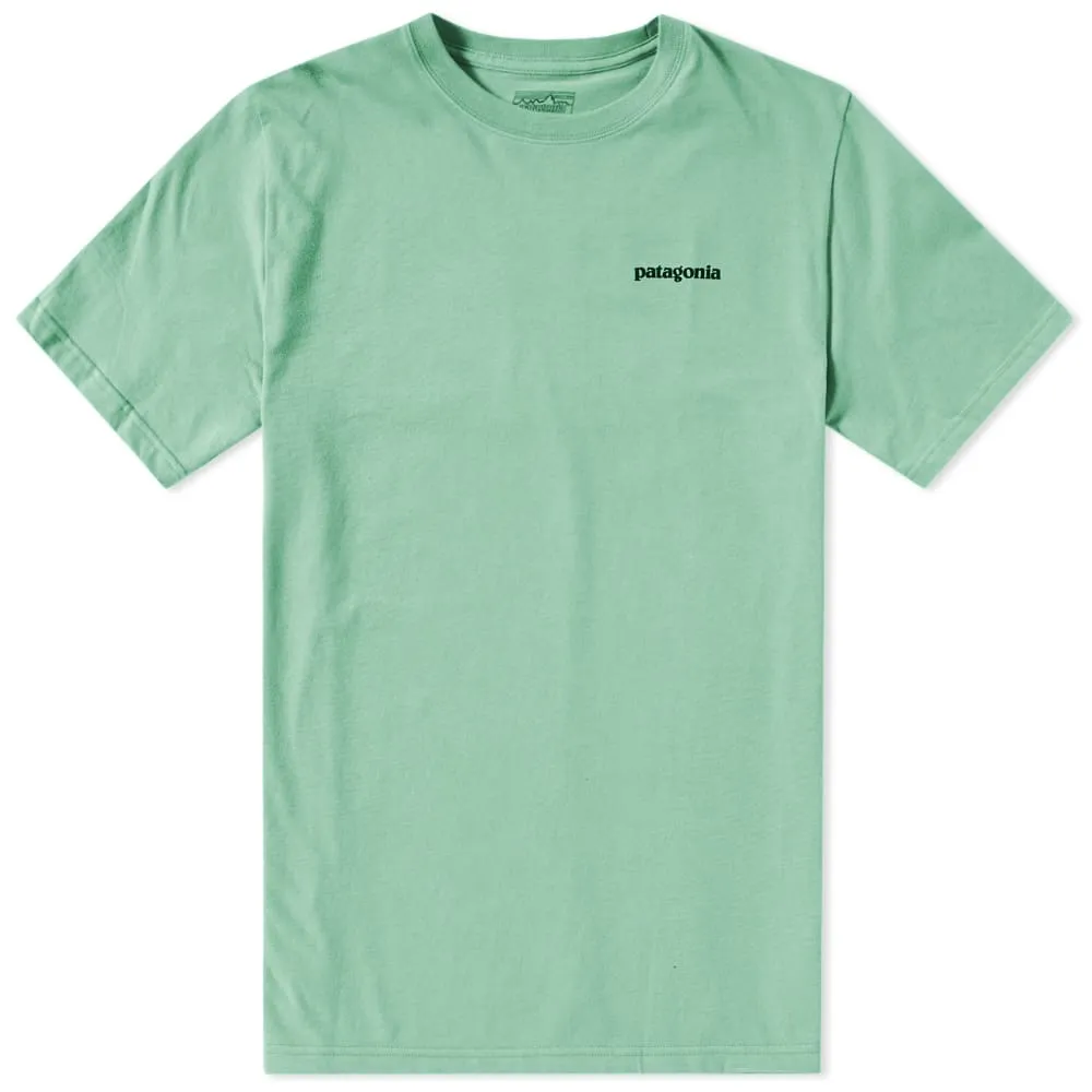 Patagonia P-6 Logo TeeGalah Green