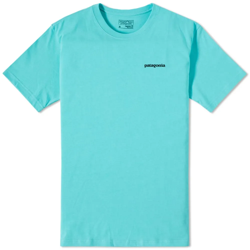 Patagonia P-6 Logo TeeTurquoise