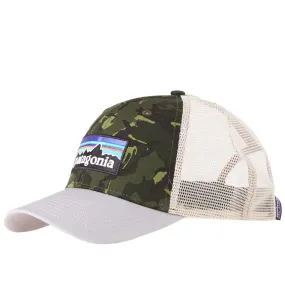 Patagonia P-6 Logo Trucker CapFatigue Green & Drifter Grey