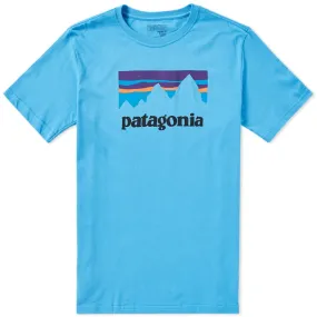 Patagonia Shop Sticker TeeRadar Blue