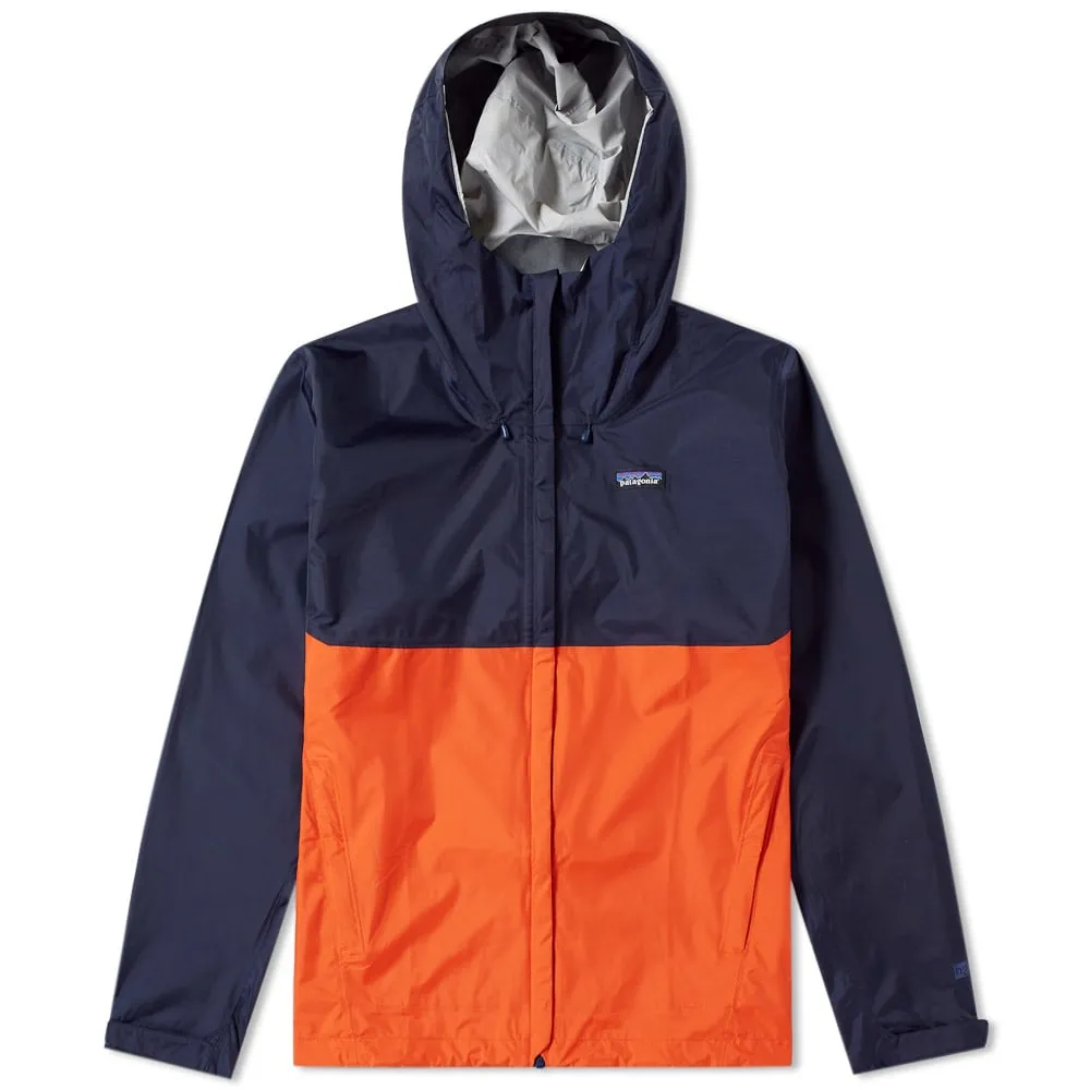 Patagonia Torrentshell JacketNavy Blue & Paintbrush Red