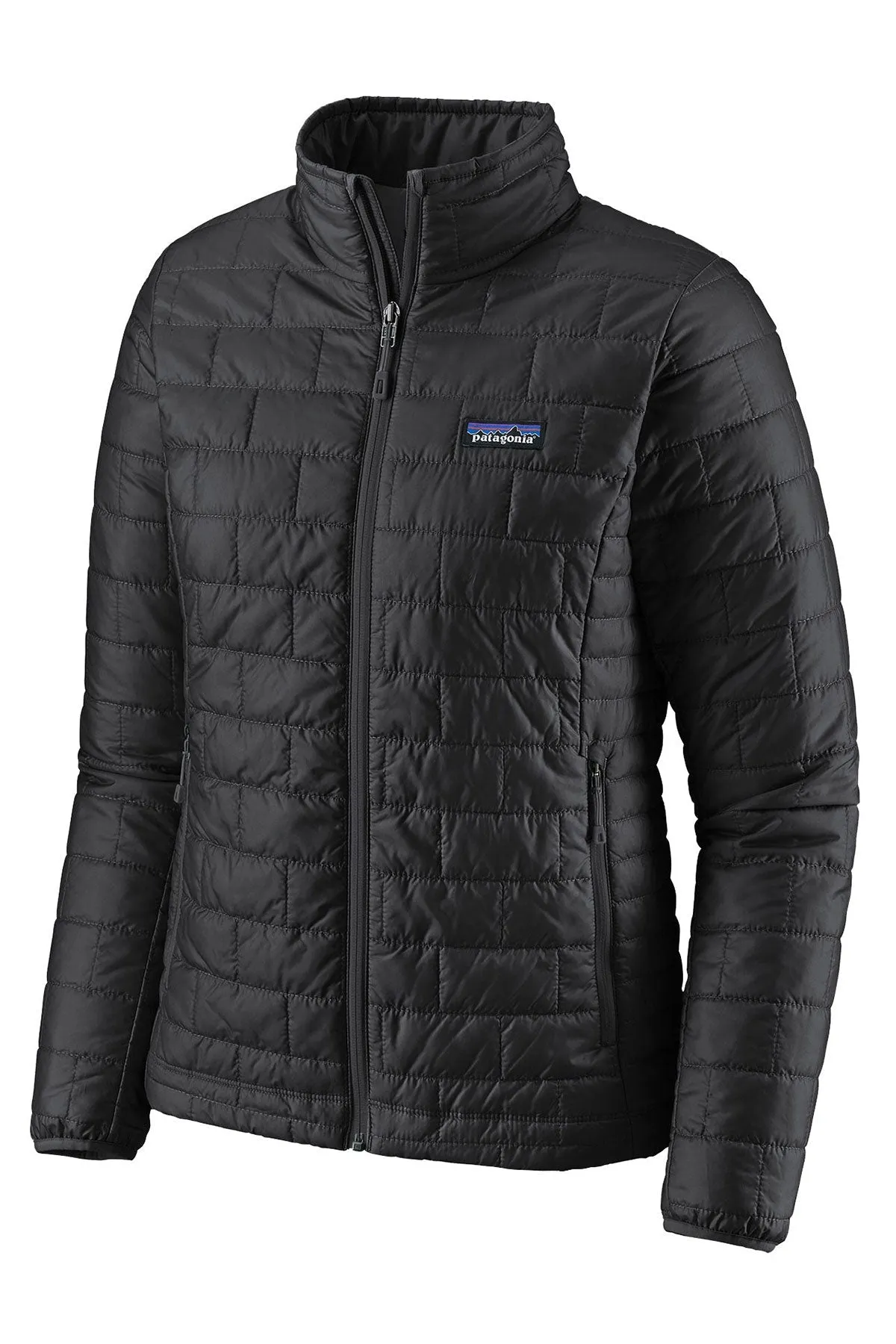 Patagonia Womens Nano Puff Jacket, Black [Lucid Motors]