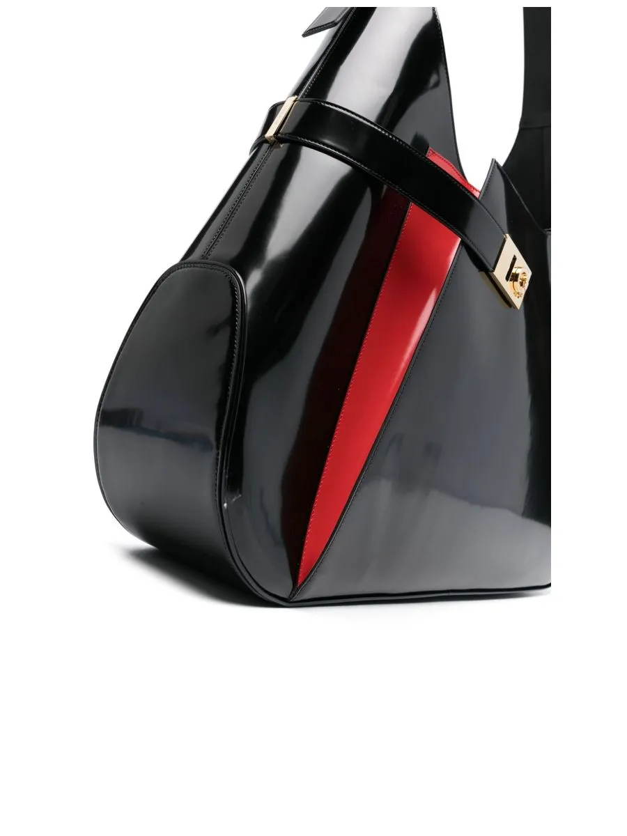 Patent Leather Shoulder Bag