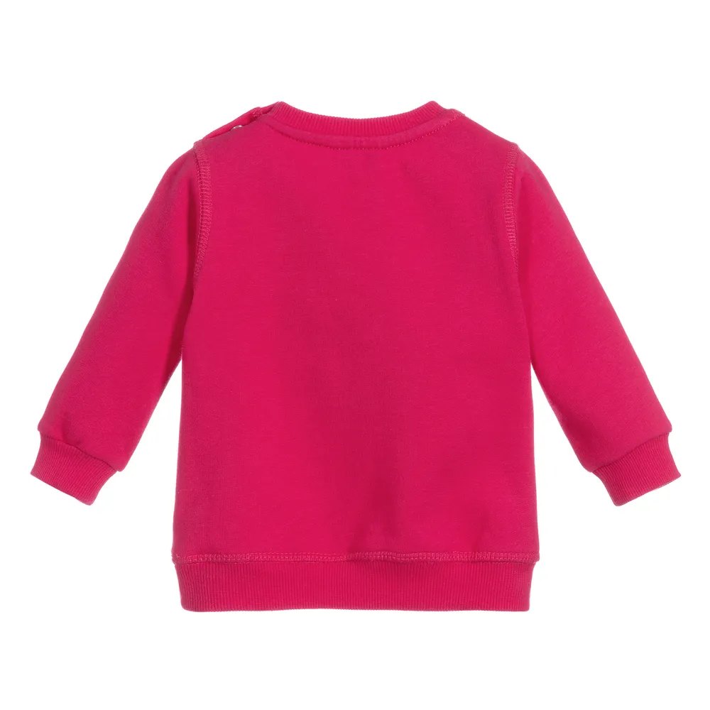 Pink Cotton Tiger Sweatshirt