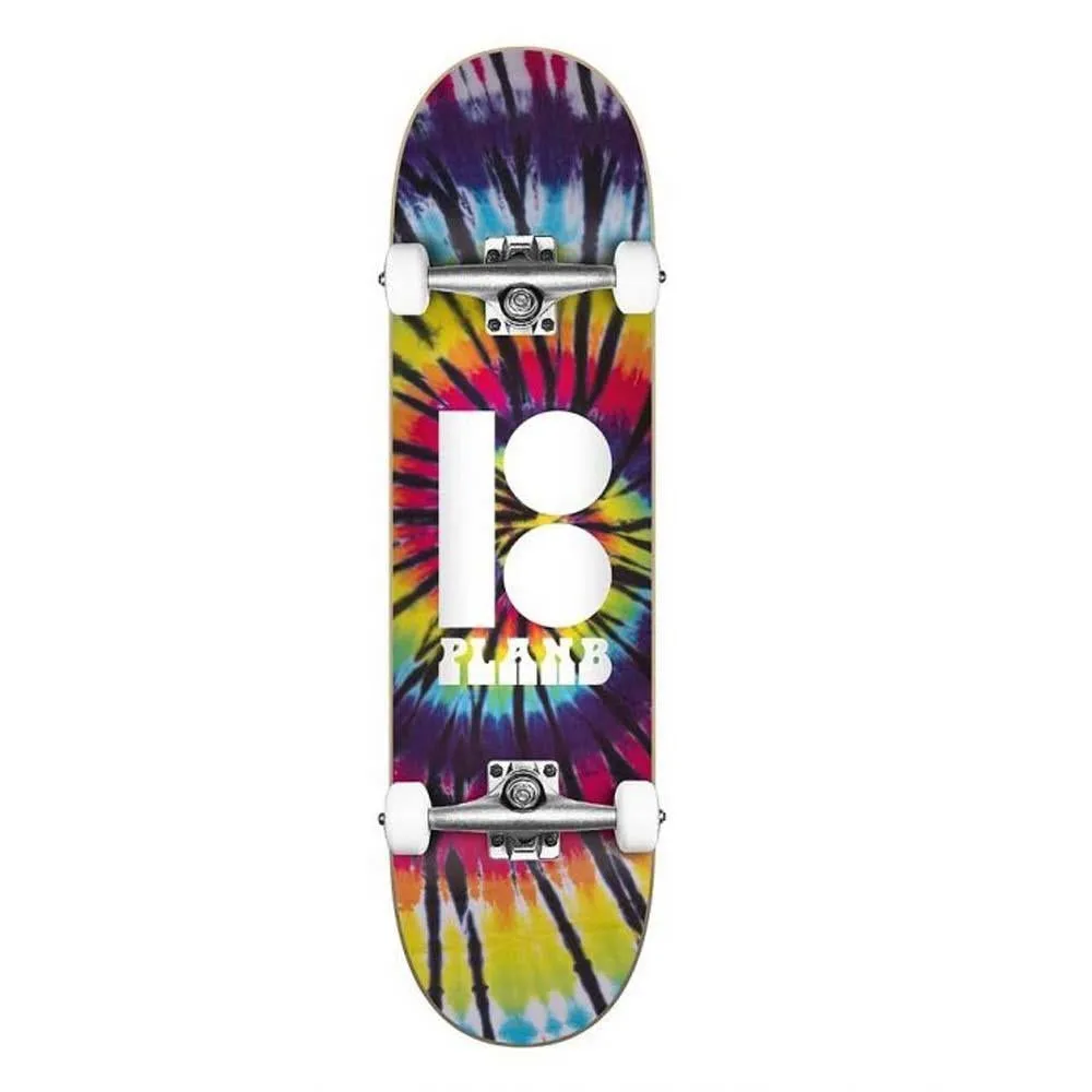 Plan B Team Spiral Factory Complete Skateboard 7.75