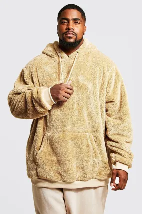 Plus Borg Over The Head Hoodie