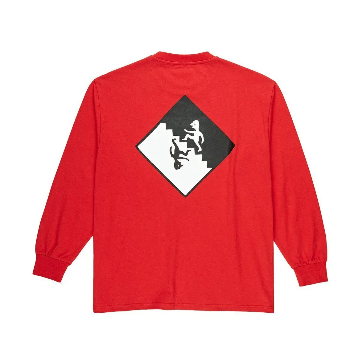 Polar Skate Co Staircase LS Tee Red Men PSCSTAIRLS-RED