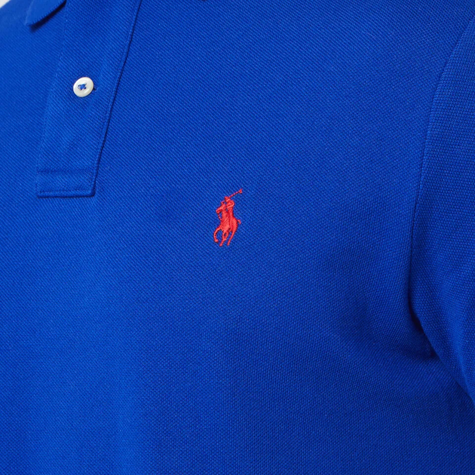 Polo Ralph Lauren Men's Custom Slim Fit Polo Shirt - Heritage Royal - S | Coggles