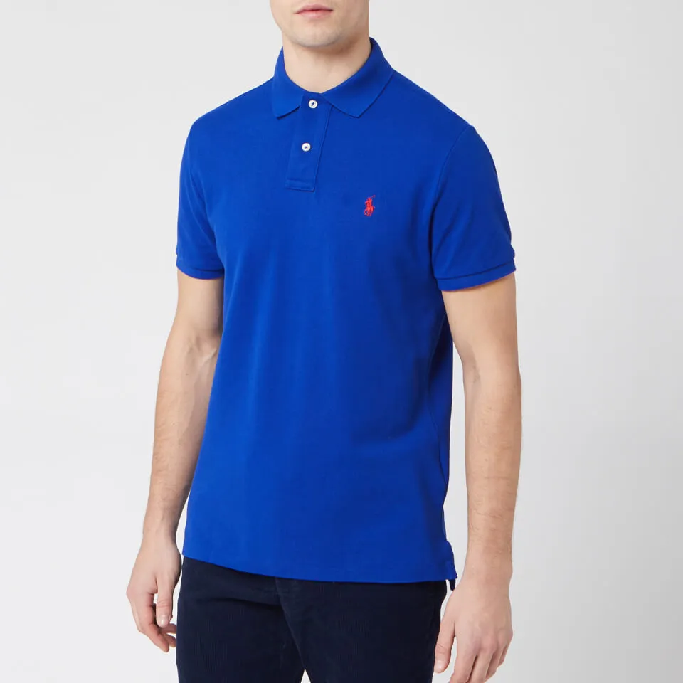 Polo Ralph Lauren Men's Custom Slim Fit Polo Shirt - Heritage Royal - S | Coggles