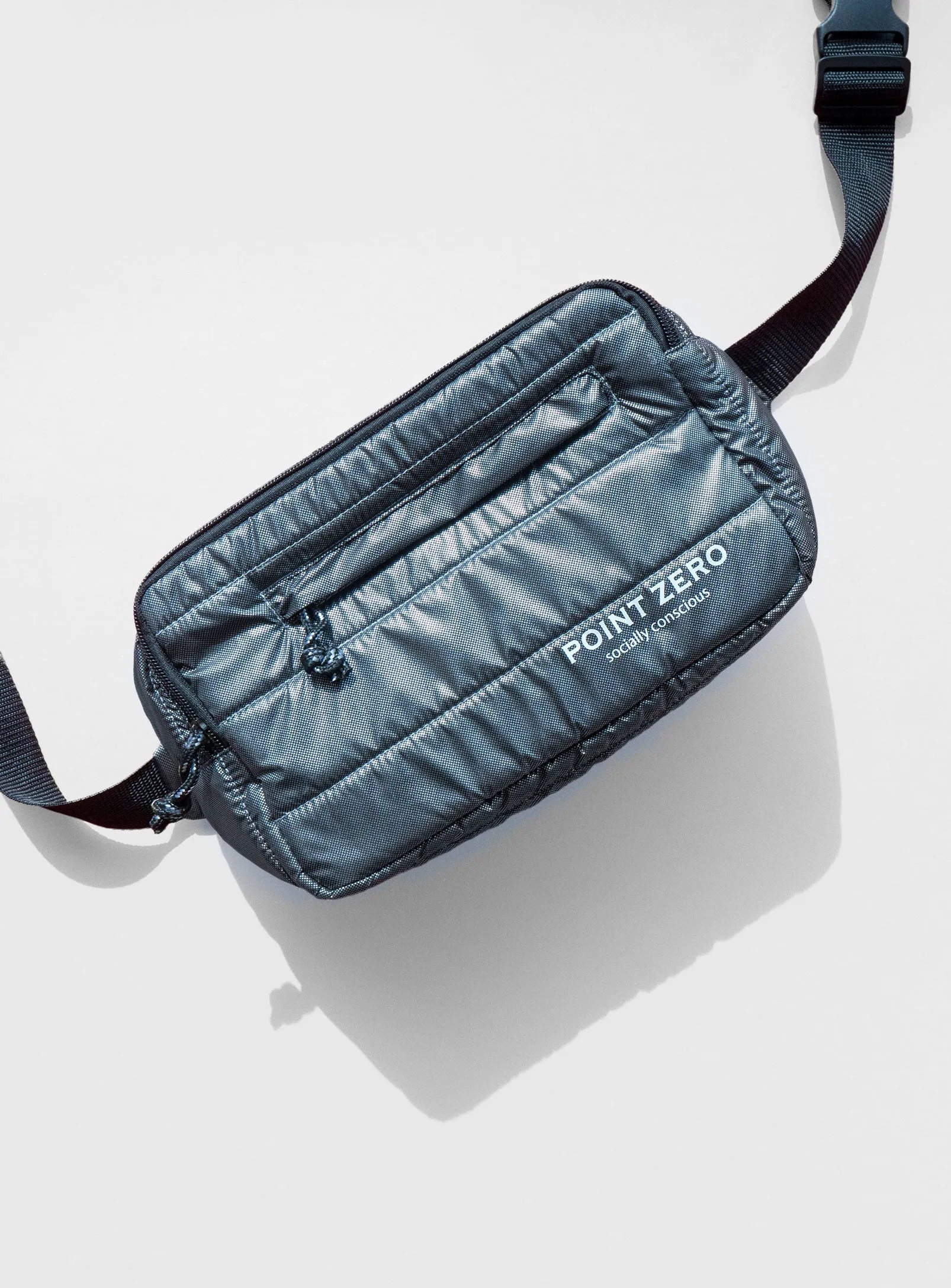 POUCH | Puffer belt bag||POCHETTE | Sac banane matelassé