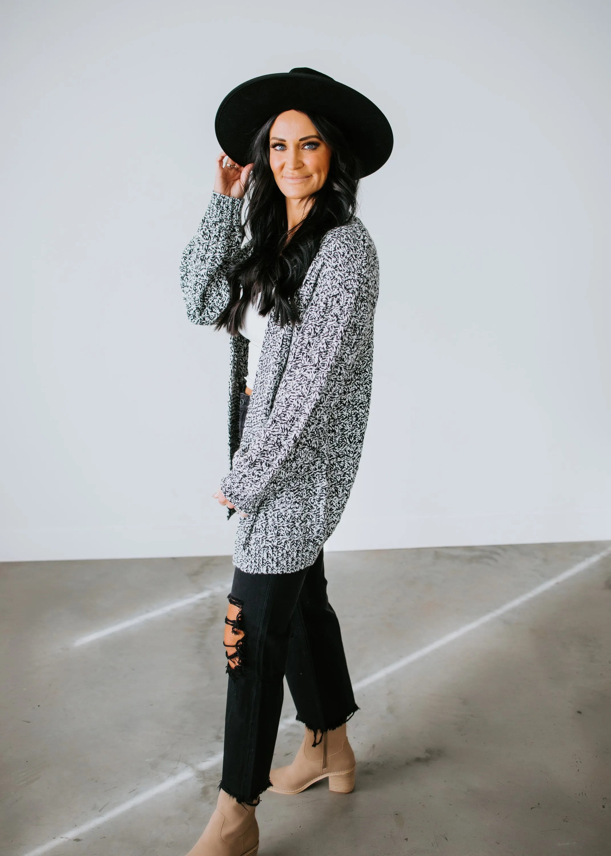 Prestyn Marled Cardigan