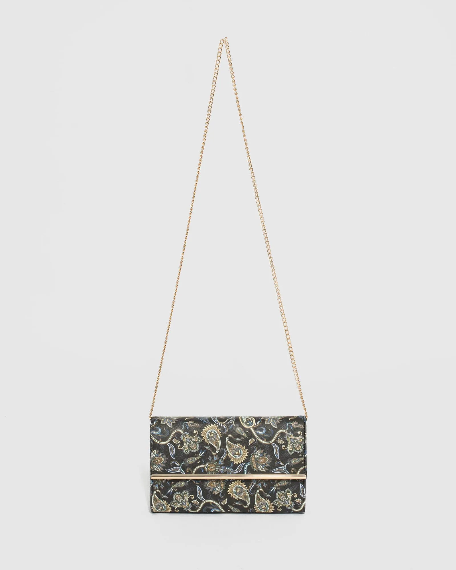 Print Harriet Clutch Bag