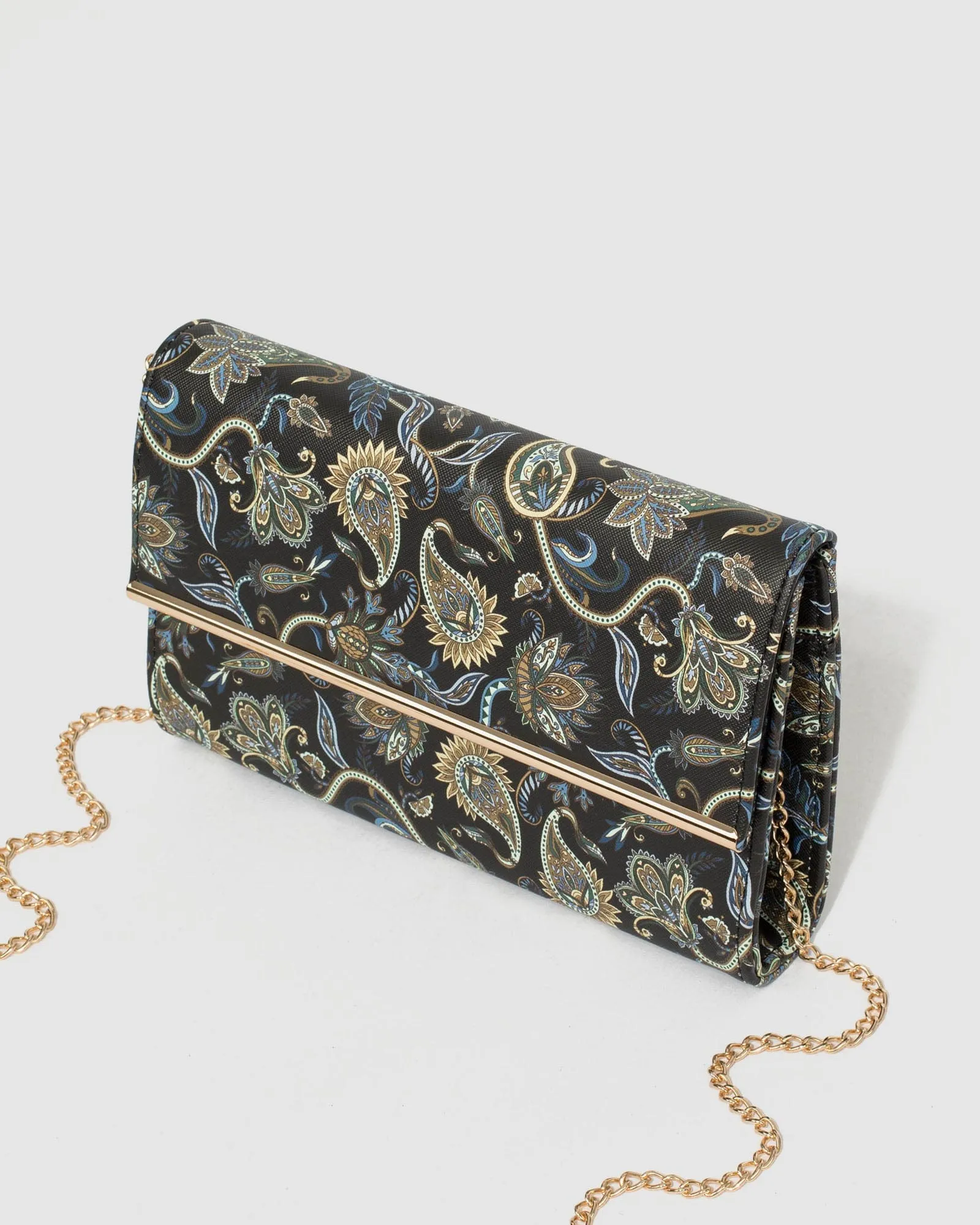 Print Harriet Clutch Bag
