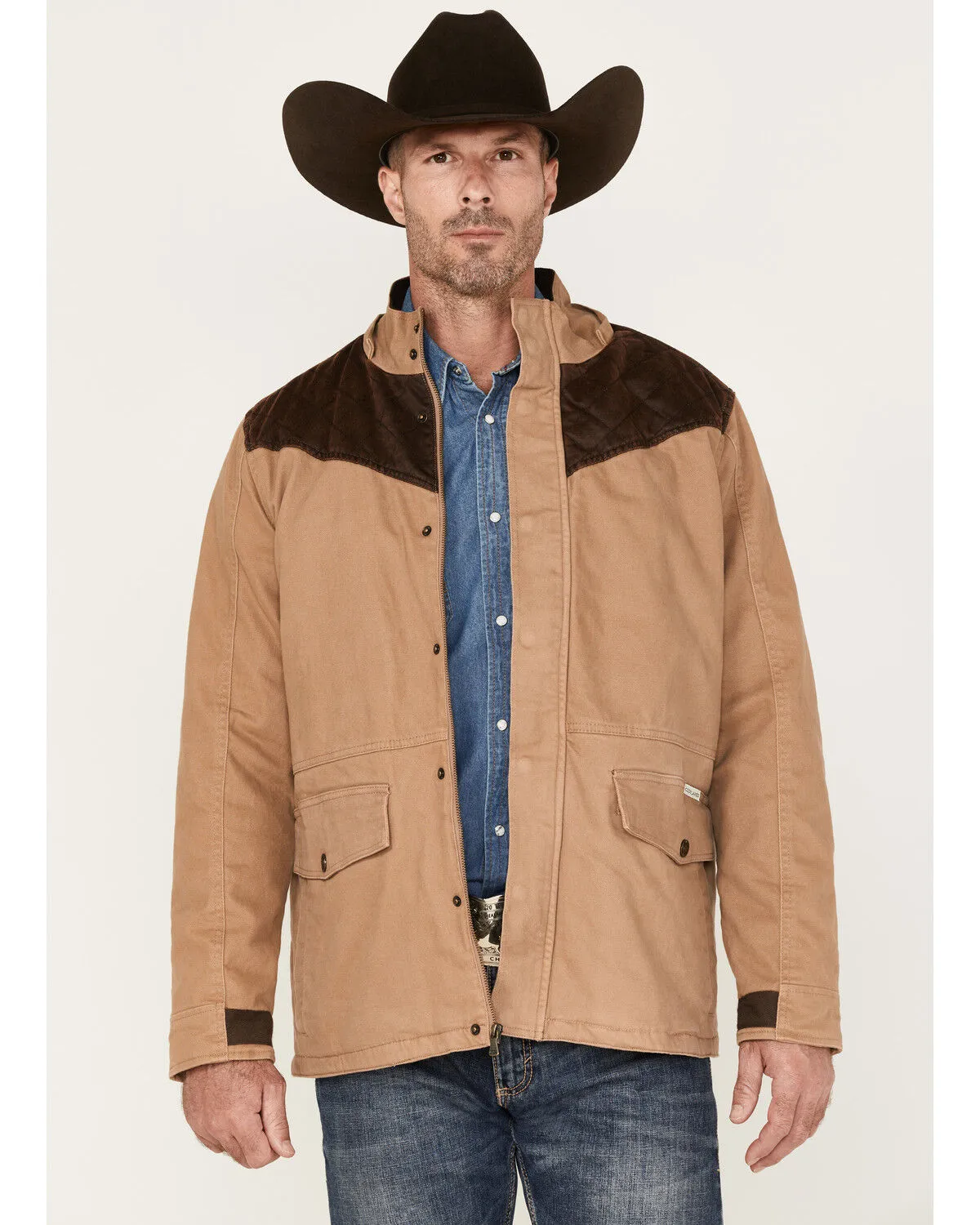 Product Name:  Cody James Men's Olton Utility Canvas Rancher Hooded Jacket