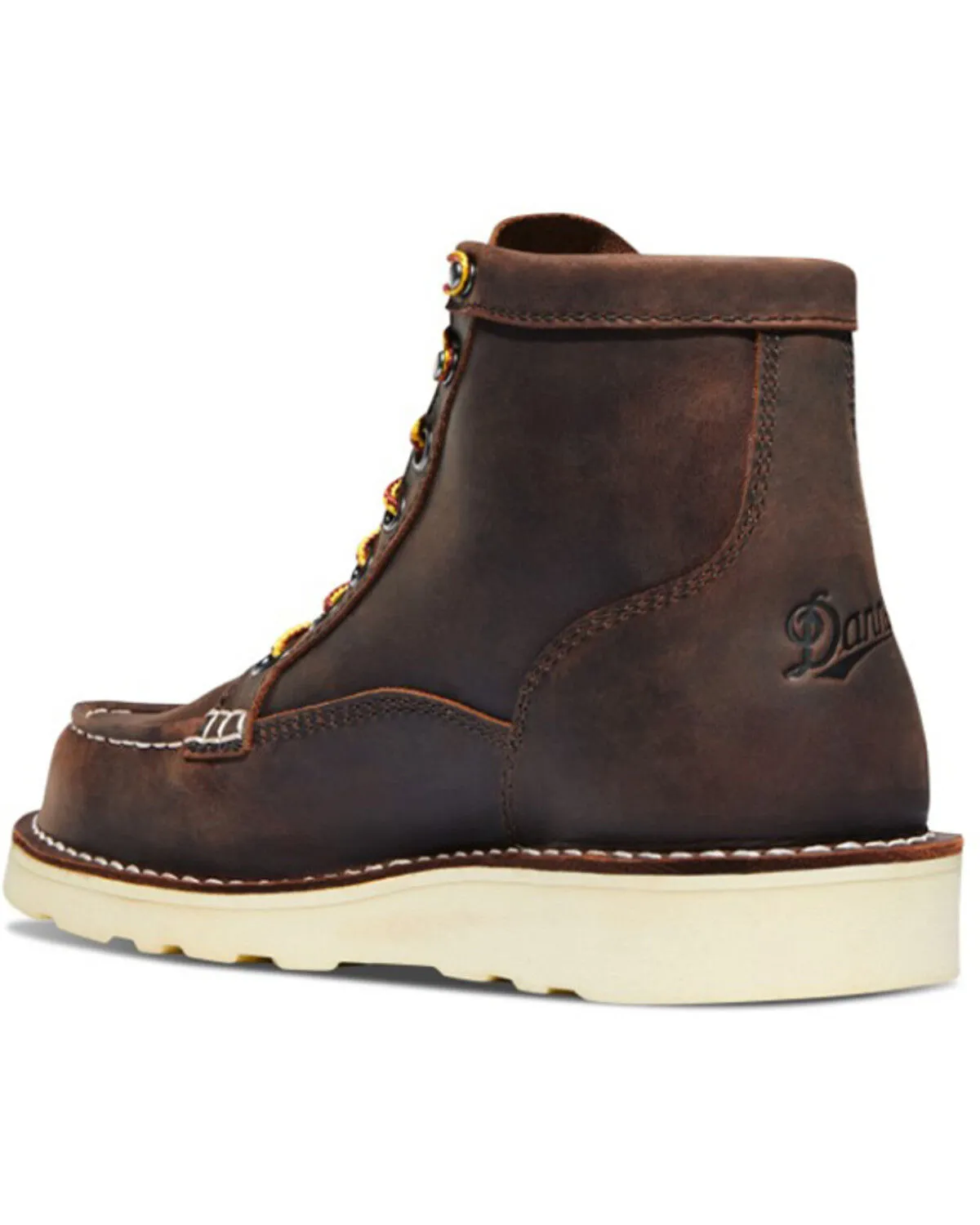 Product Name:  Danner Women's 6" Bull Run Full-Grain Wedge Work Boot - Moc Toe